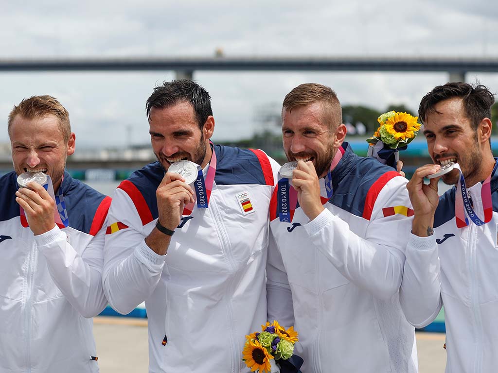 El K4 español se cuelga la plata y convierte a Craviotto en leyenda deportiva 1 piraguismo k4 tokio walt craviotto