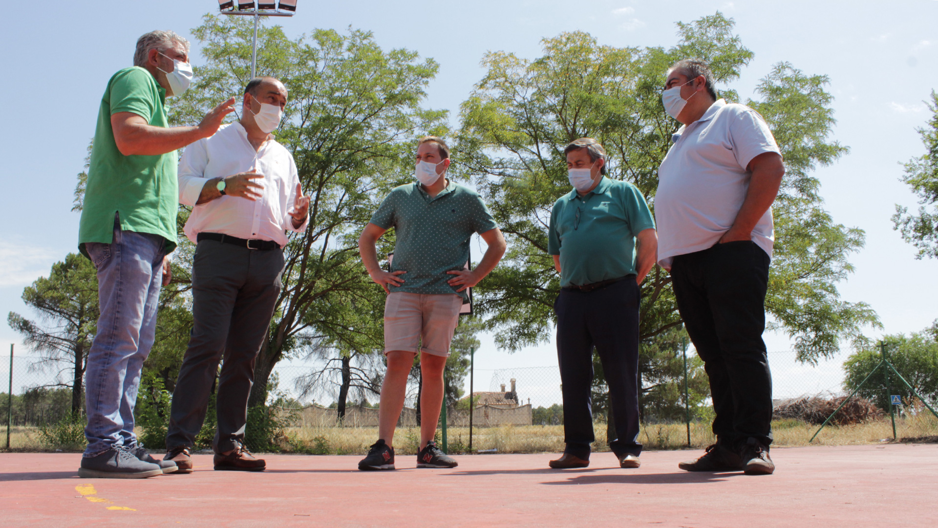 visita alcaldes presidente diputacion miguel angel de vicente