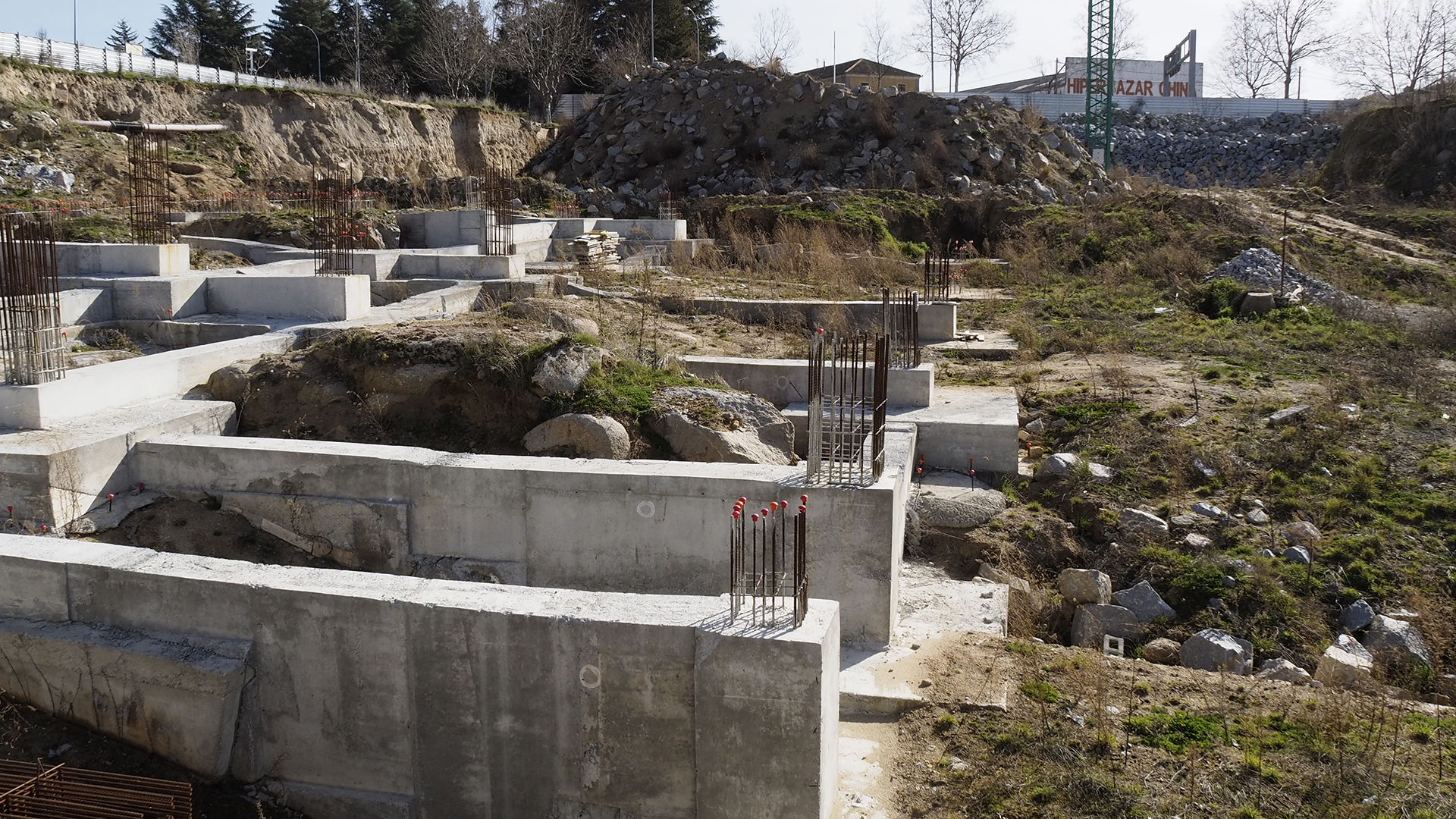 Estado actual de la superficie en la que se ubicará el centro de FP. /E.A.