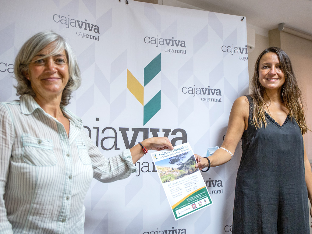 La Fundación Caja Rural de Segovia presentó ayer la iniciativa. / NEREA LLORENTE
