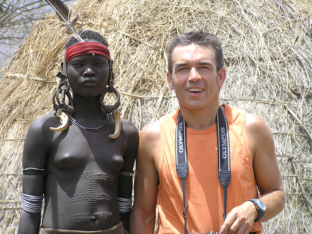 Durante su viaje a Etiopía, Ángel Gracia logró adentrarse en la vida de su población. / Á. GRACIA