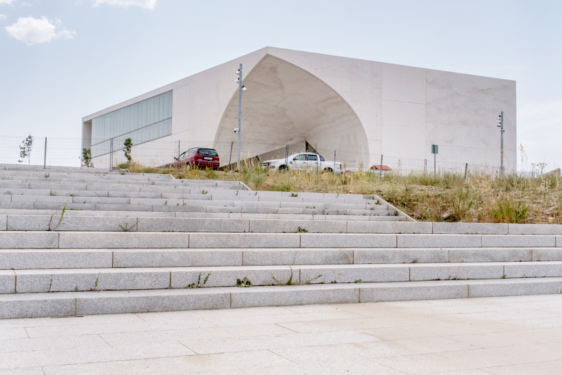 El equipo de gobierno municipal asegura que seguirá adelante con las obras del CIDE. / KAMARERO