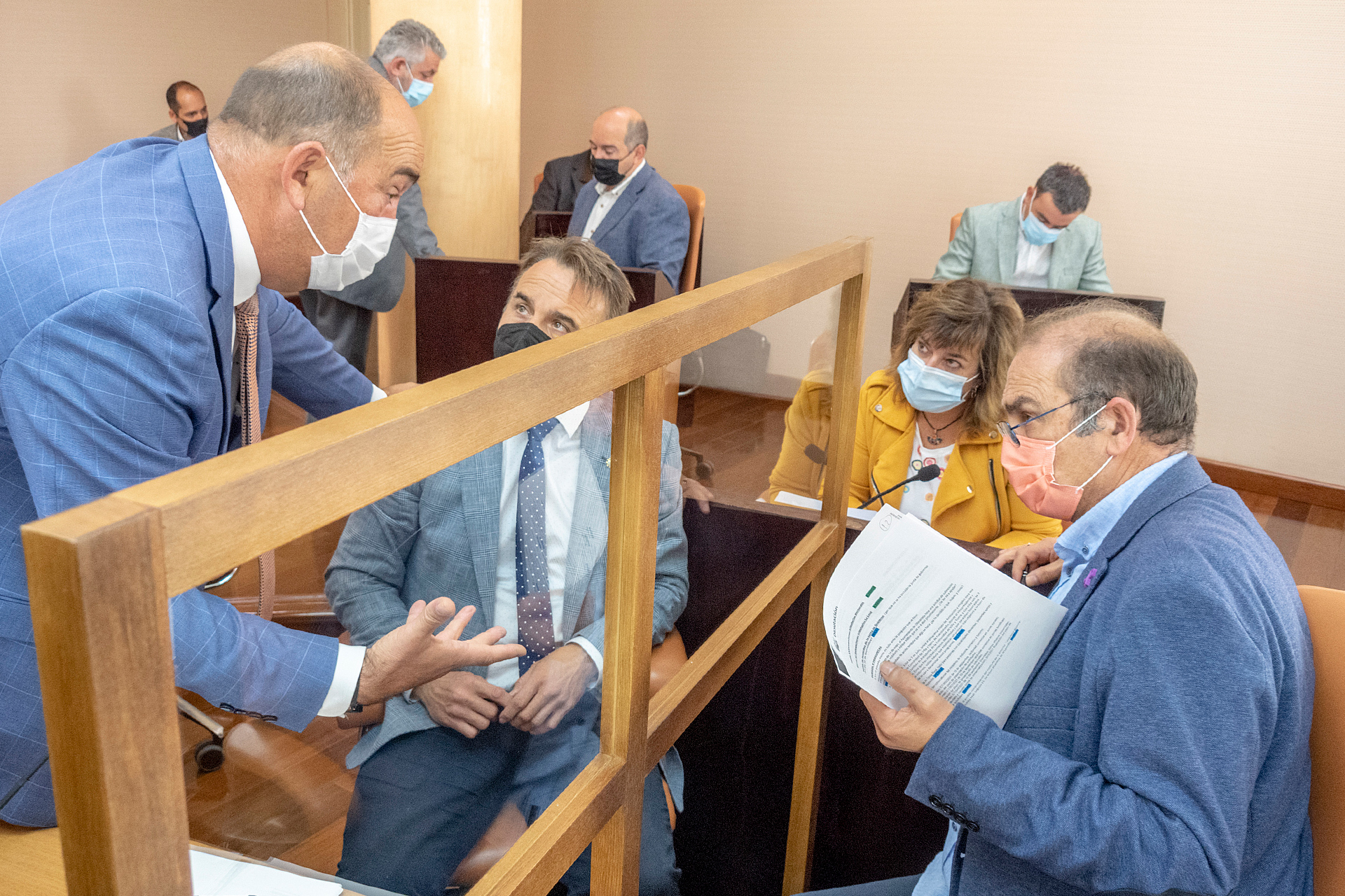 Diputacion Pleno Miguel Angel Vicente Maximo San Macario Jose Antonio Mateo KAM1511