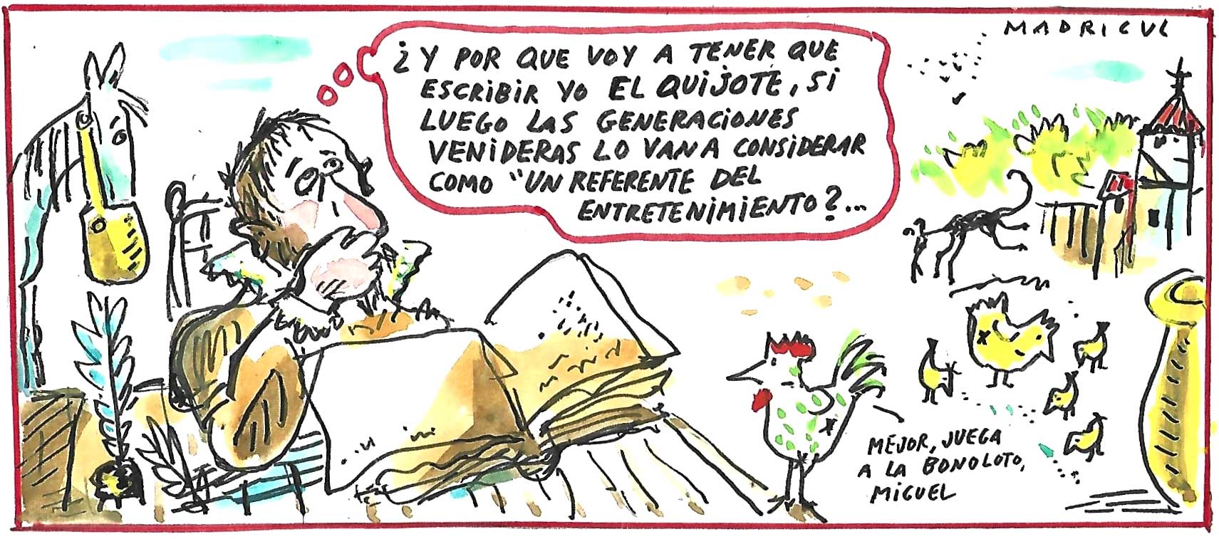 Madrigal Miguel Cervantes