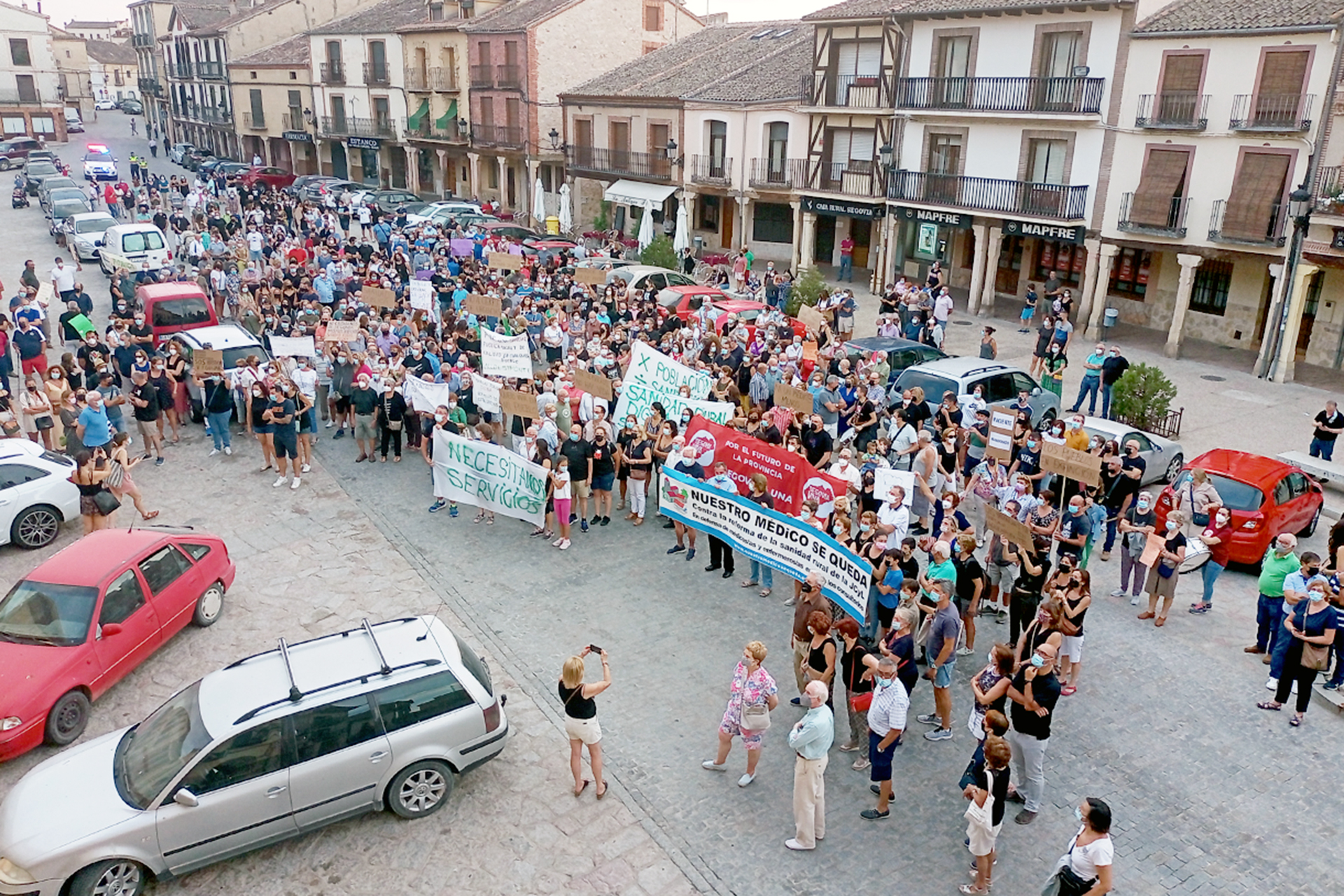 Manifestacion sanidad rural