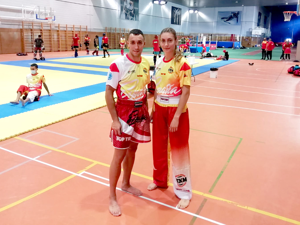 Marta Gonzalez y Sergio de Diego los dos segovianos seleccionados