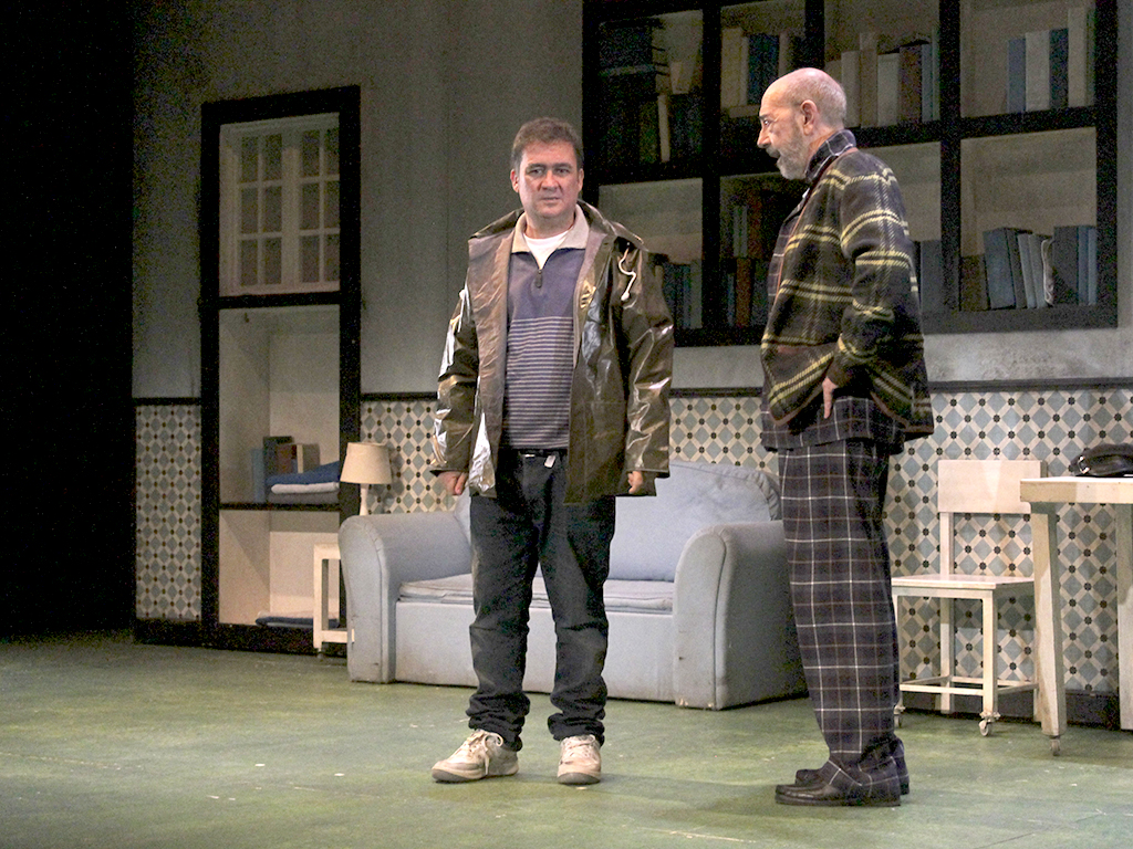 Secun de la Rosa y Miguel Rellan en un momento del espectaculo