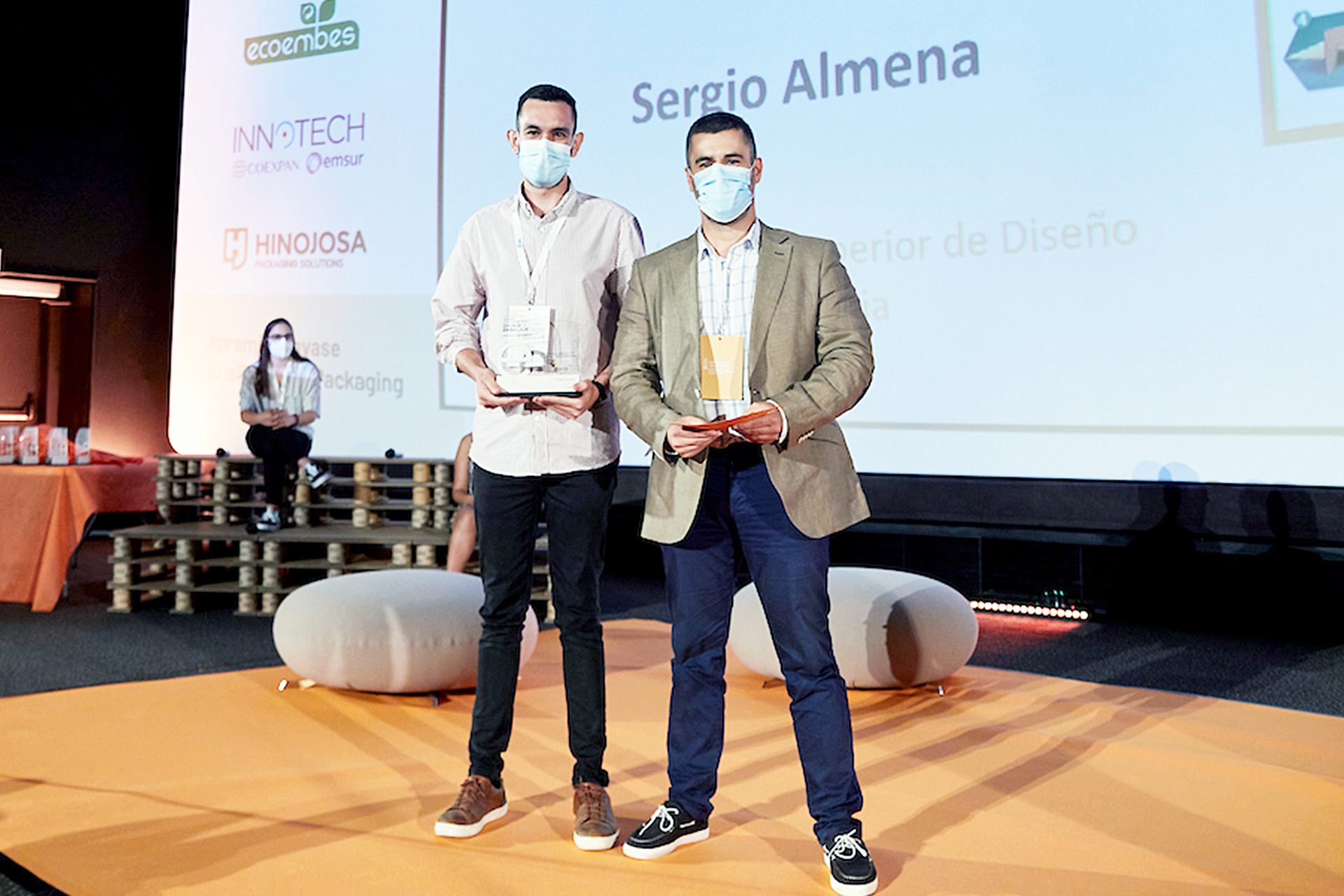 El primer premio obtenido por la EASD de Segovia fue para el proyecto ‘Bloco’ de Sergio Almena. / EL ADELANTADO