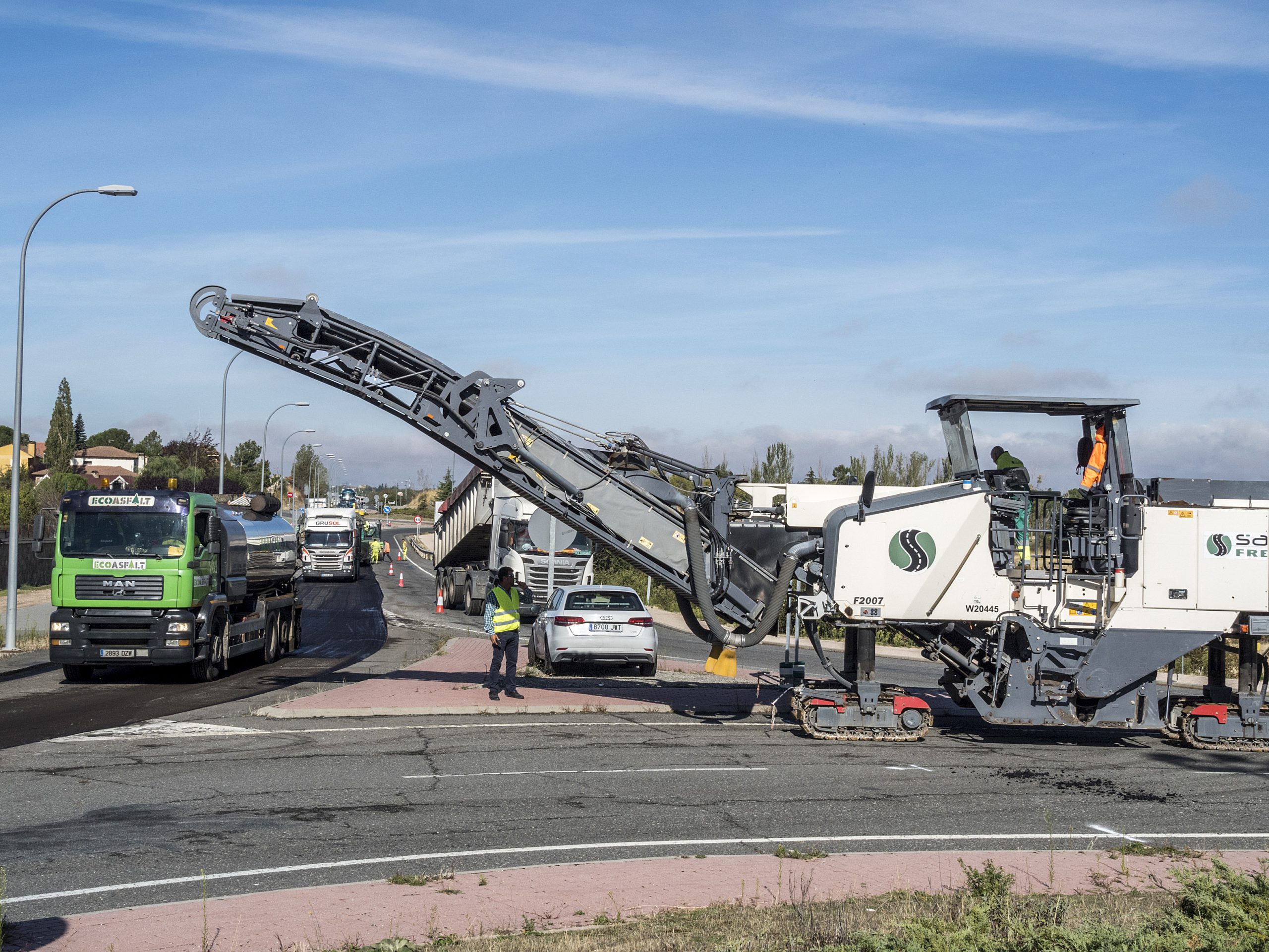 20211006 Carretera CL601 La Granja Obras Asfaltado KAM2996