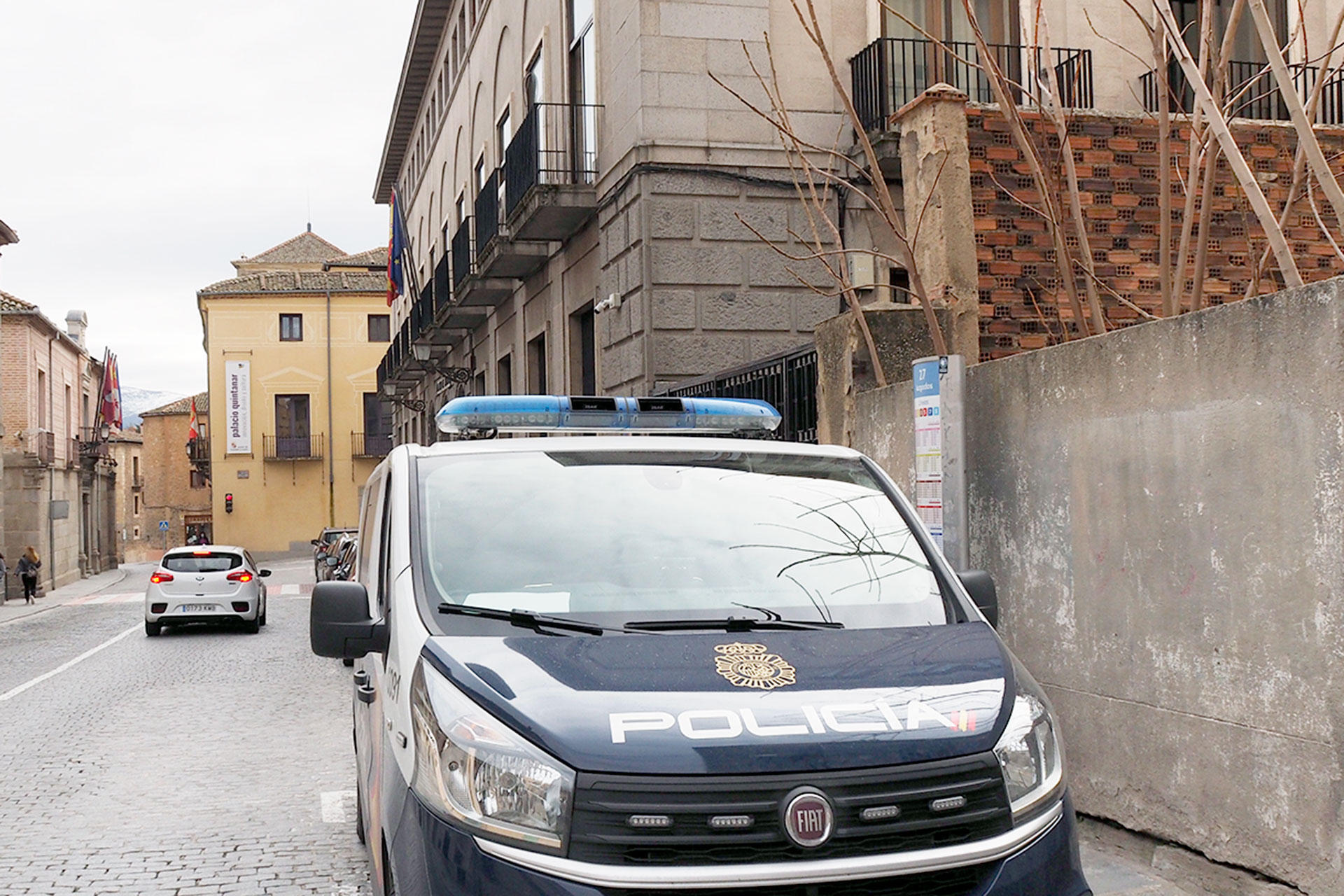 Audiencia Nacional Coche Policia Juicio KAM0368