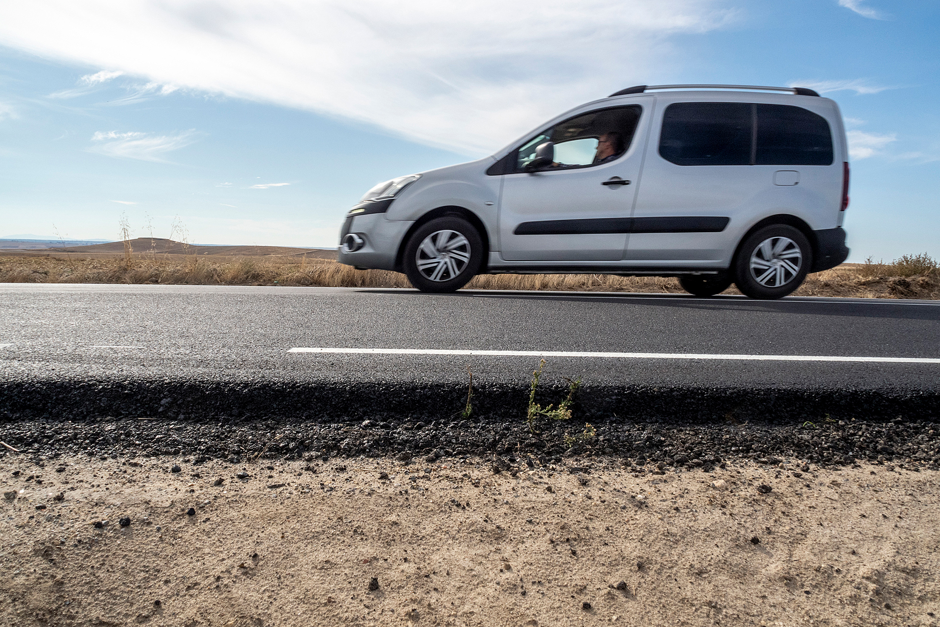Carretera CL607 Zamarramala Obras