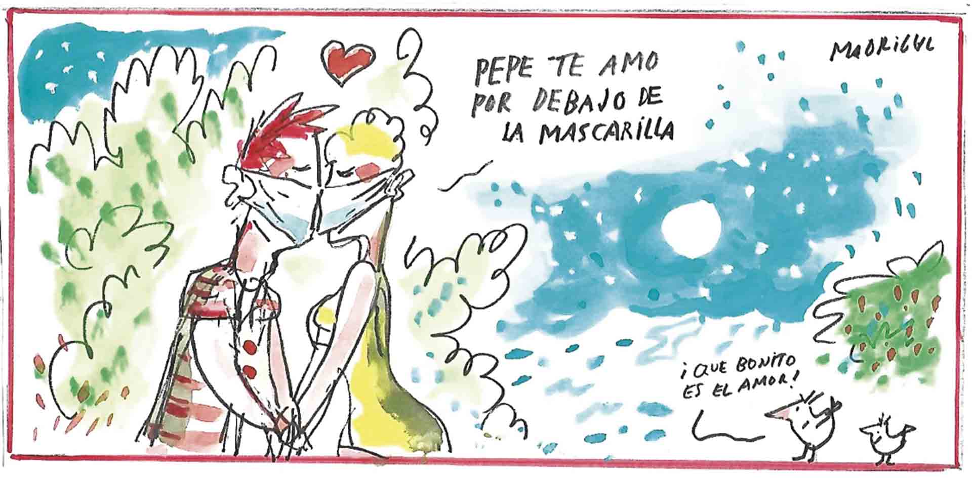 Madrigal Amor con mascarilla