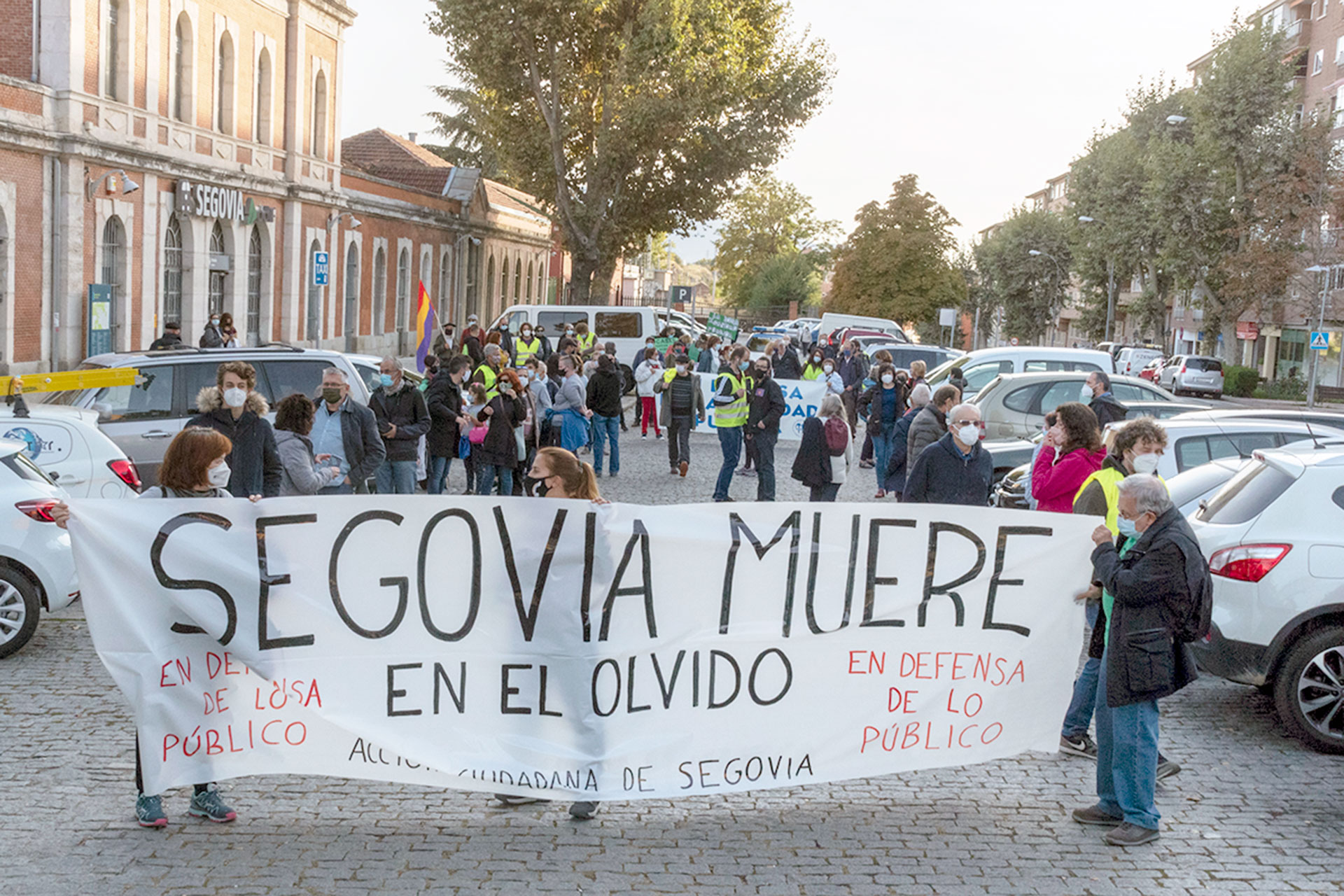 Manifestacion Segovia Muere Defensa Publico Sanidad KAM3944