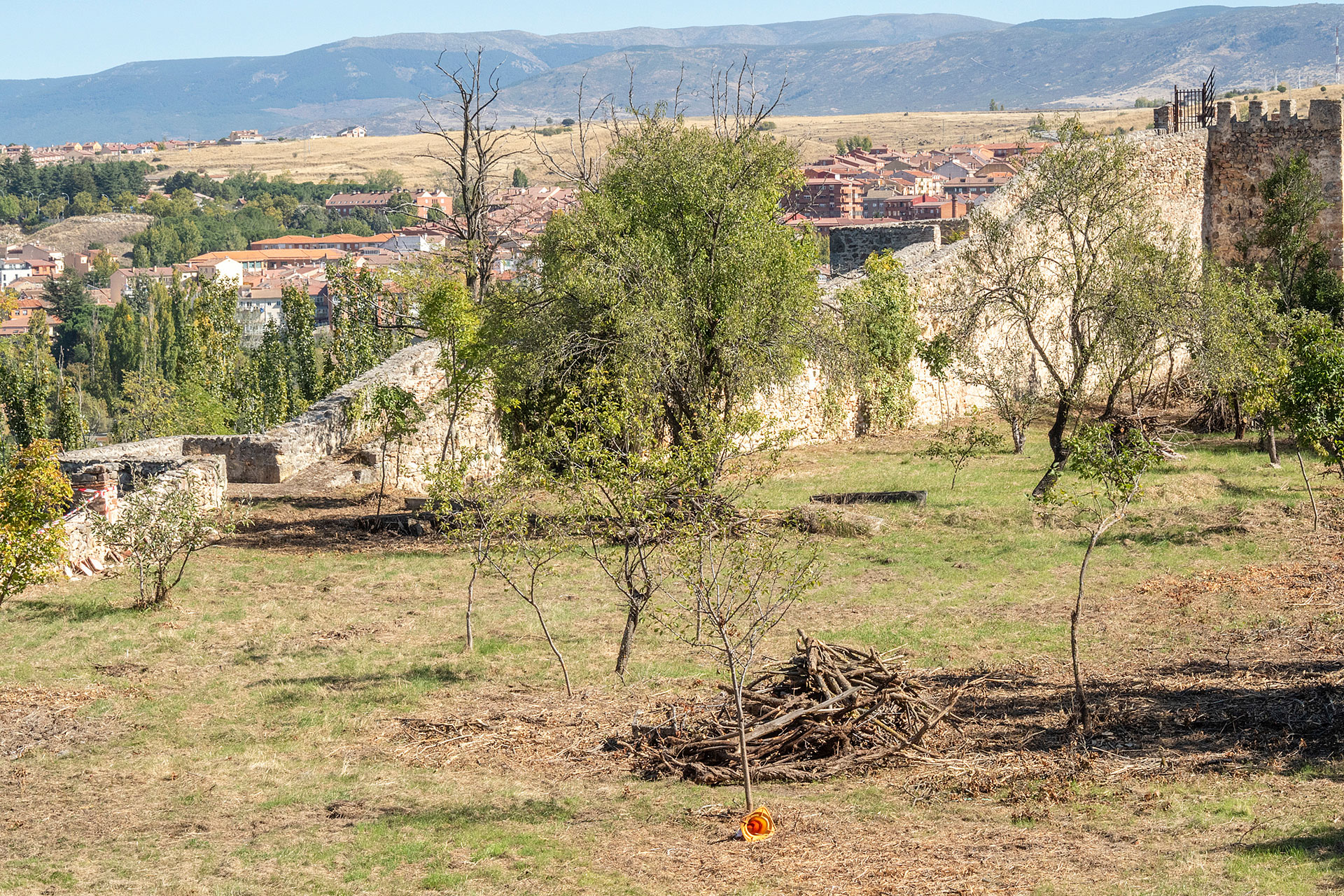 Muralla Hospital Recoletas Desbroce Obras KAM4017