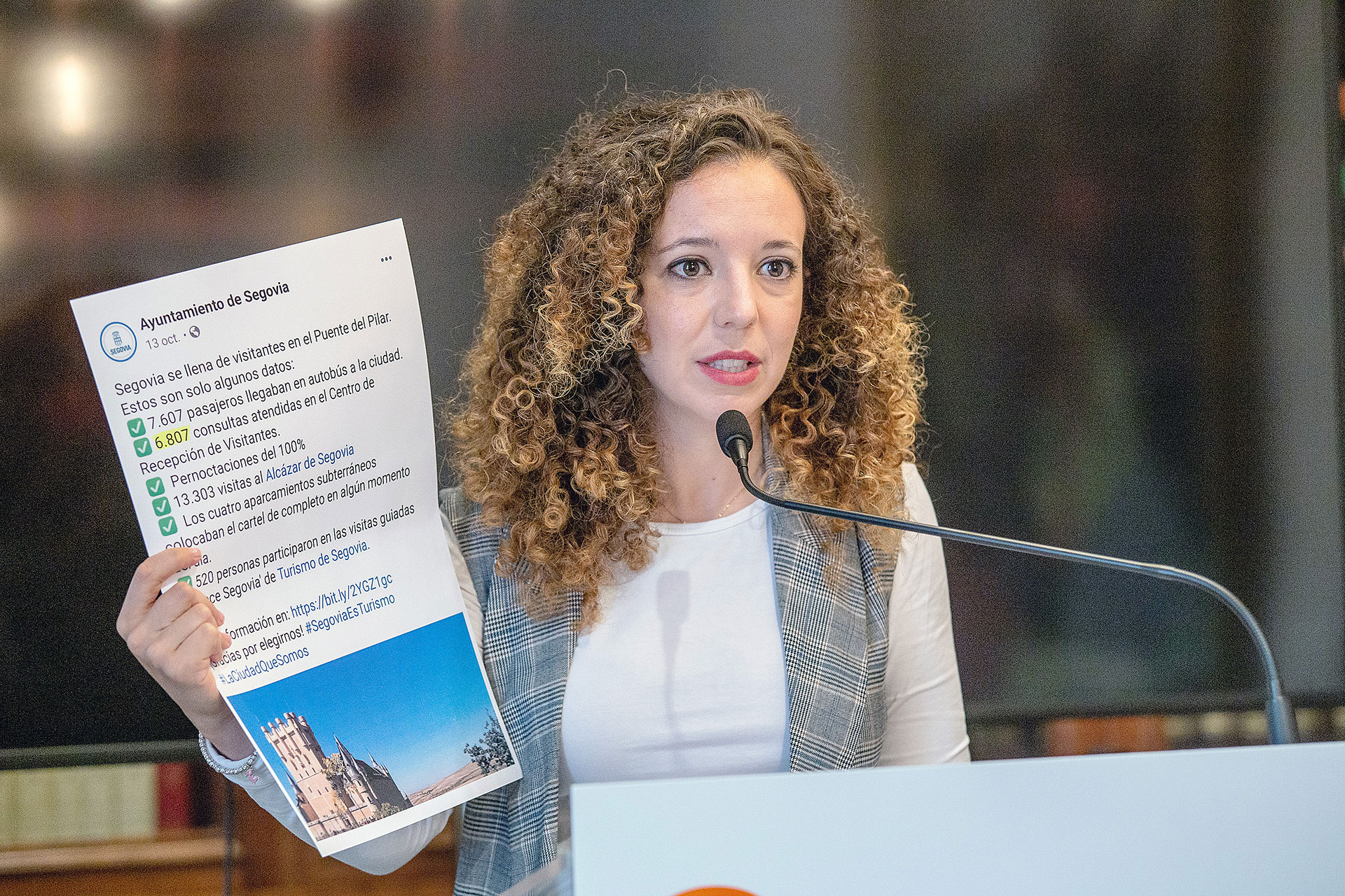 Noemi Otero rueda de prensa