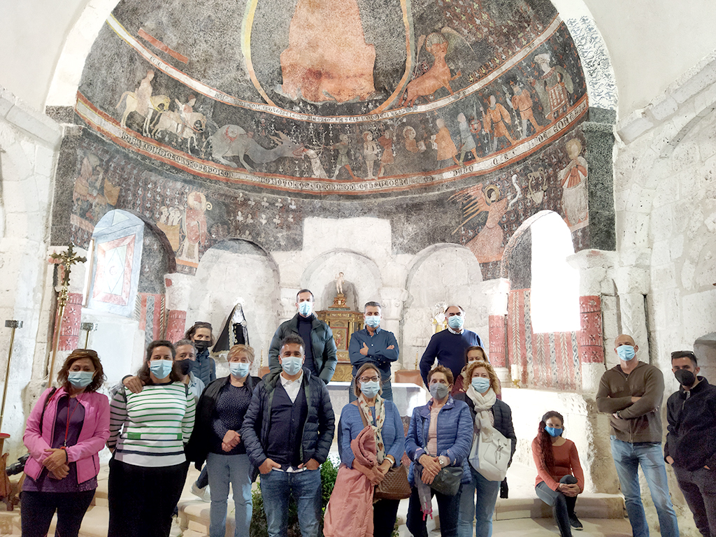 Un grupo de excursionistas de ‘Viajero yo te ensenare Segovia