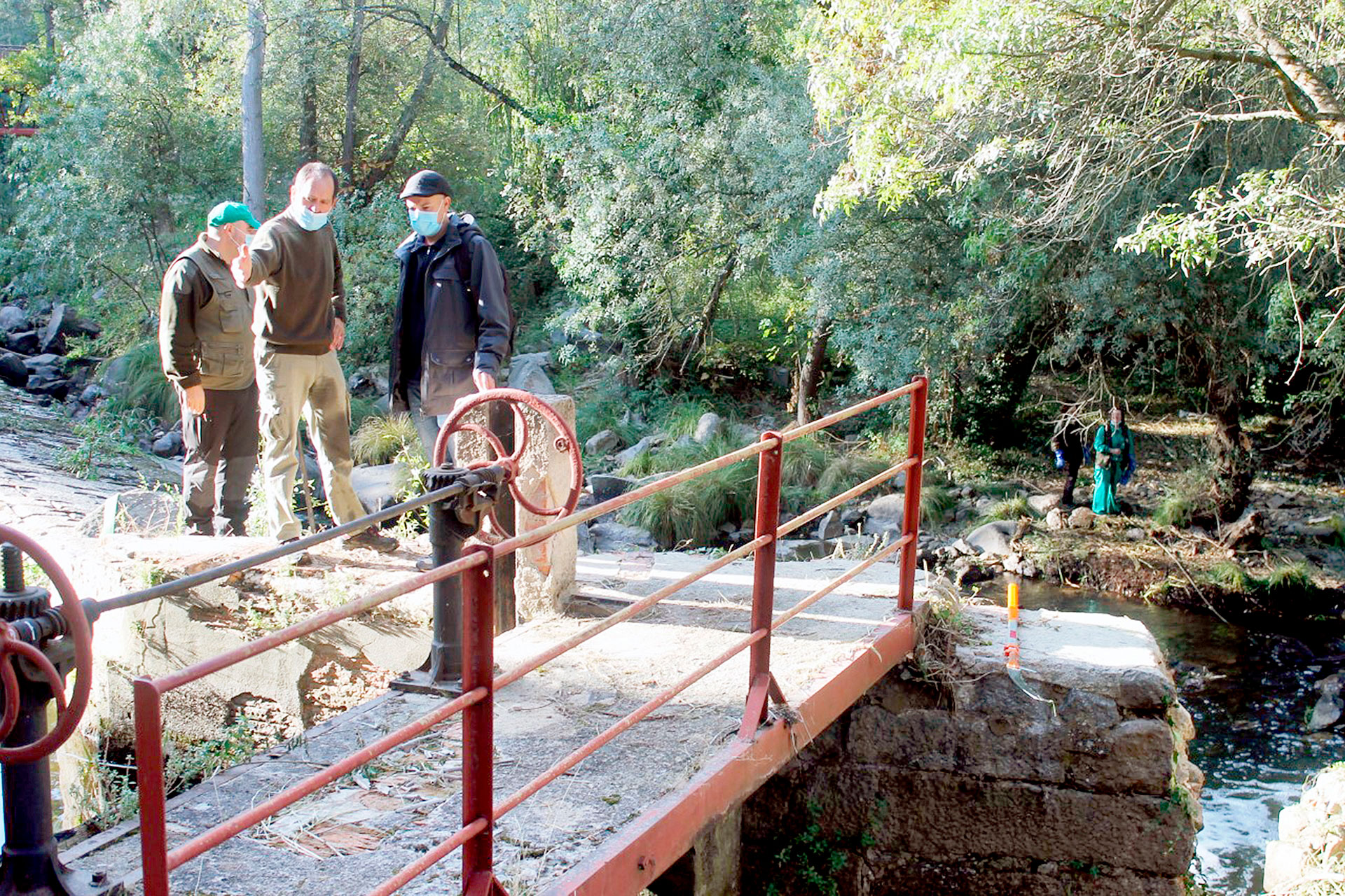 ayuntamiento Urbanizacion Anselmo Carretero obras azud canal rio Eresma