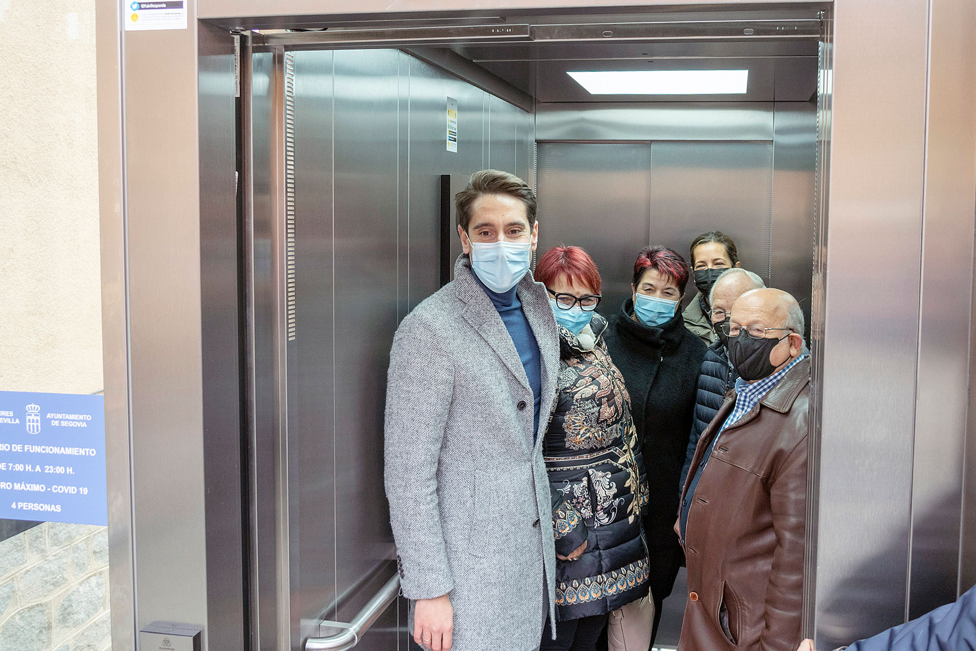 Ascensores San Jose Valdevilla Inauguracion KAM0438