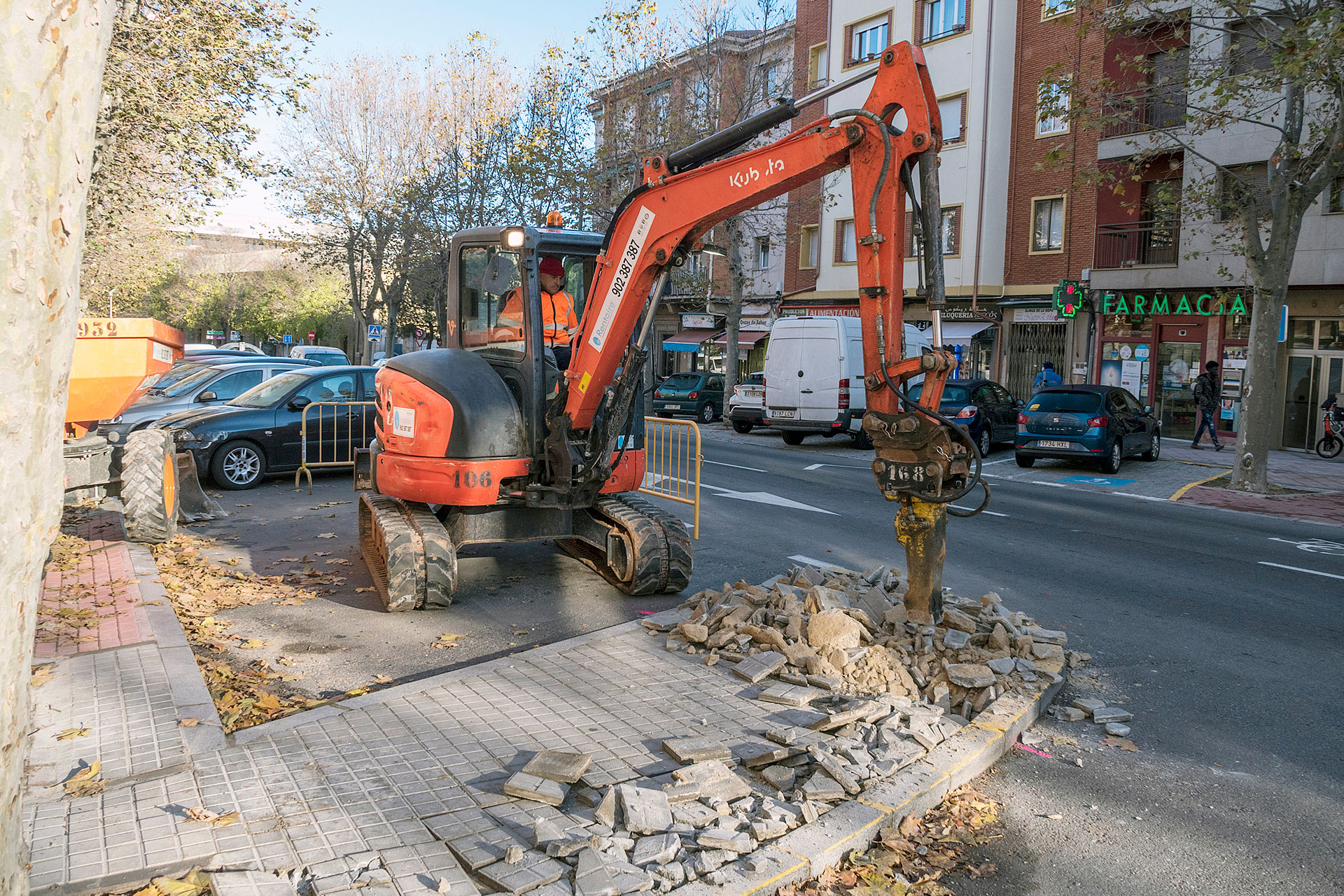 Avenida Constitucion Carril Bici Obras KAM2504