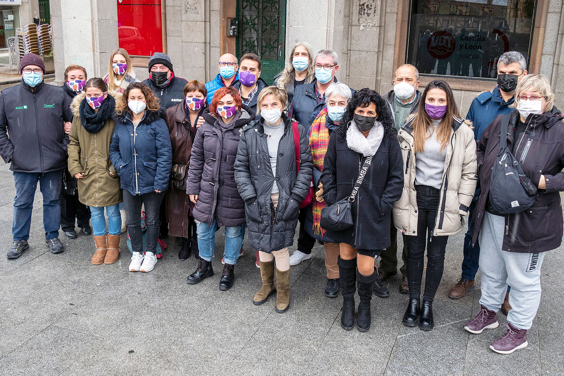 CCOO UGT RP Concentracion 25N Violencia Mujer KAM1296