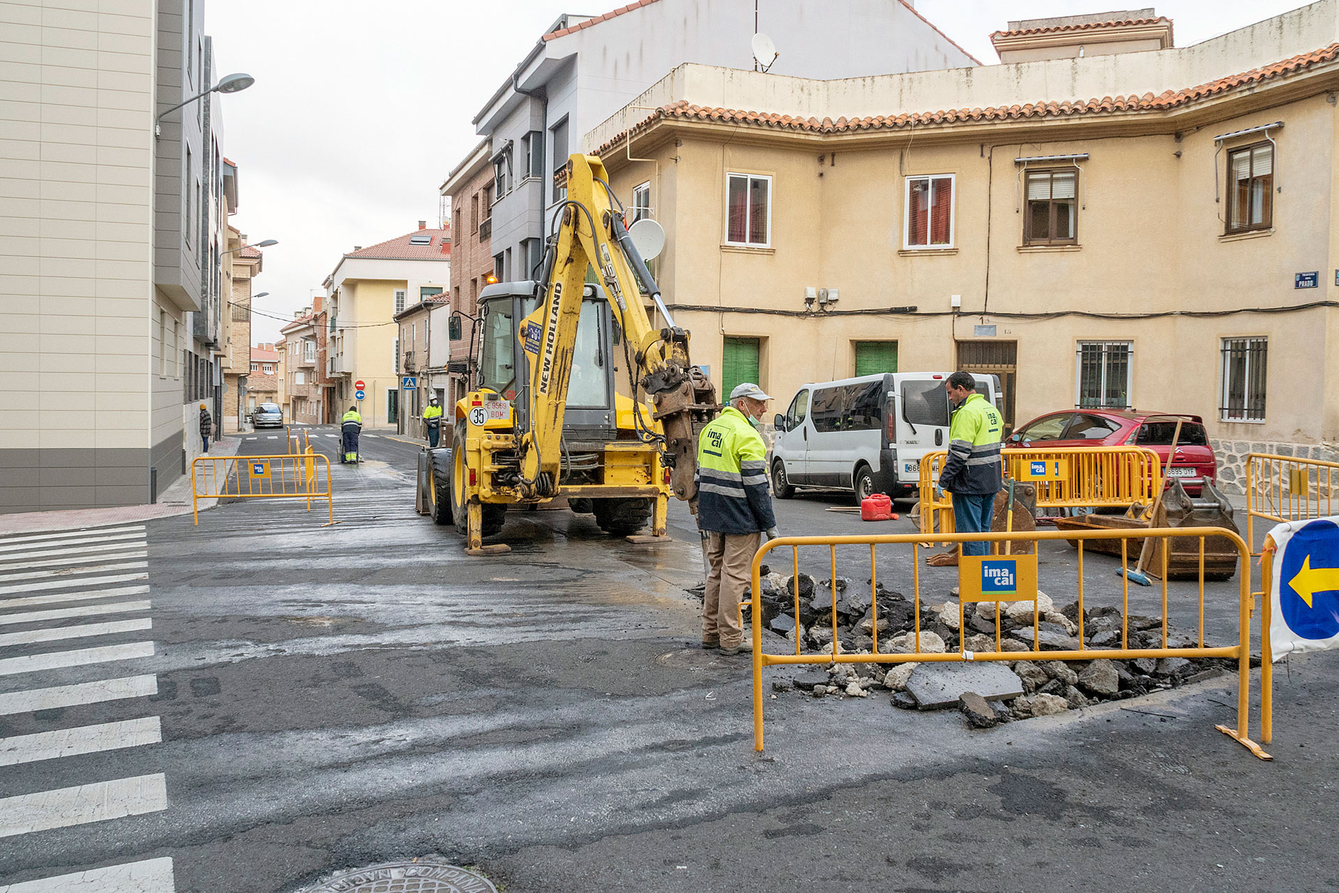 Calle Travesia El Prado Obras Averia