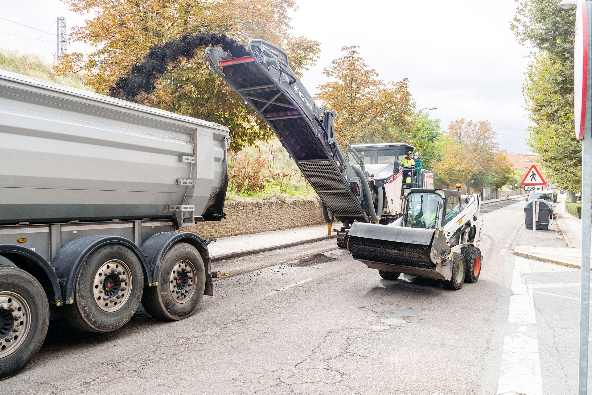 Carretera Villacastin Asfaltado
