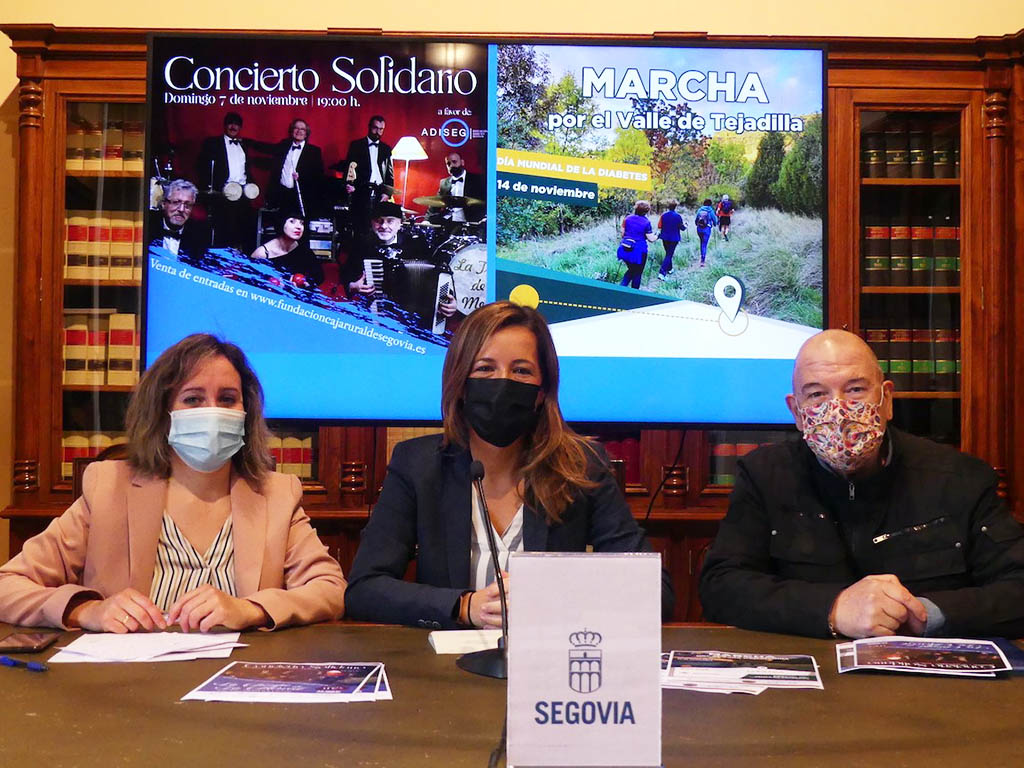 Concierto solidario y Marcha Diabetes presentacion