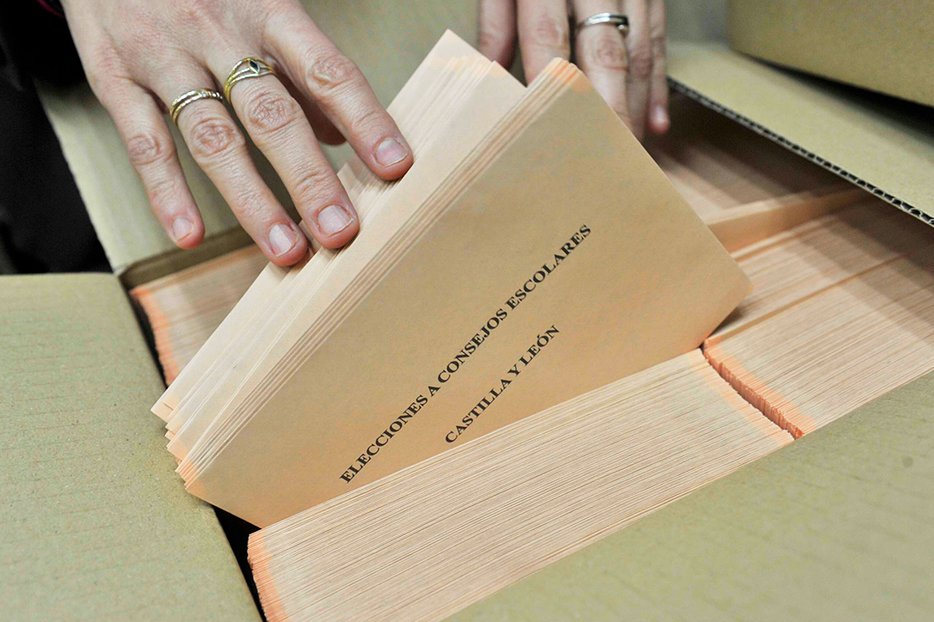 Elecciones Consejos Escolares Sobres KAM9846