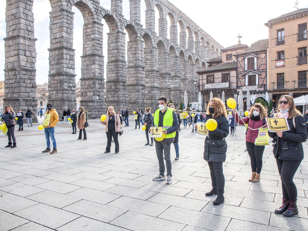Protesta peluquerias