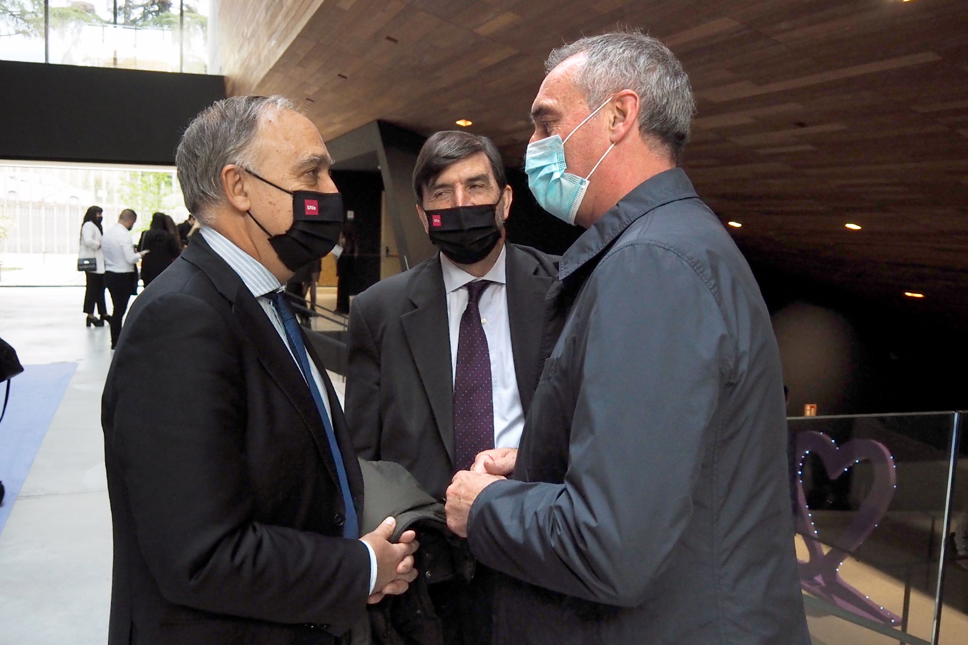 La UVa, preocupada ante la falta de profesores para Enfermería 1 UVA Antonio Largo Agustin Garcia Matilla Jose Mazarias KAM2967