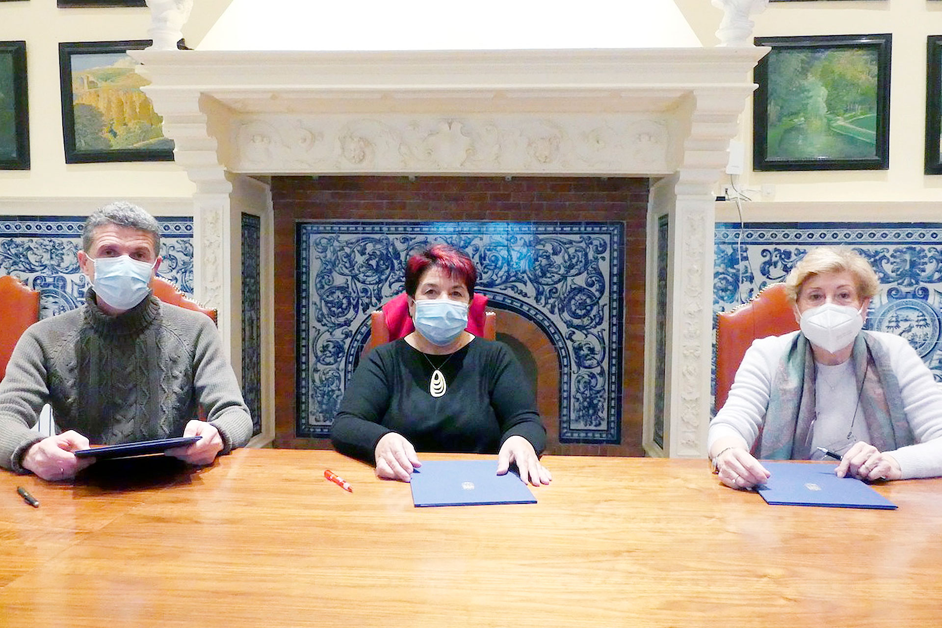 ayuntamiento convenio asociacion vecinos Pinilla Zamarramala