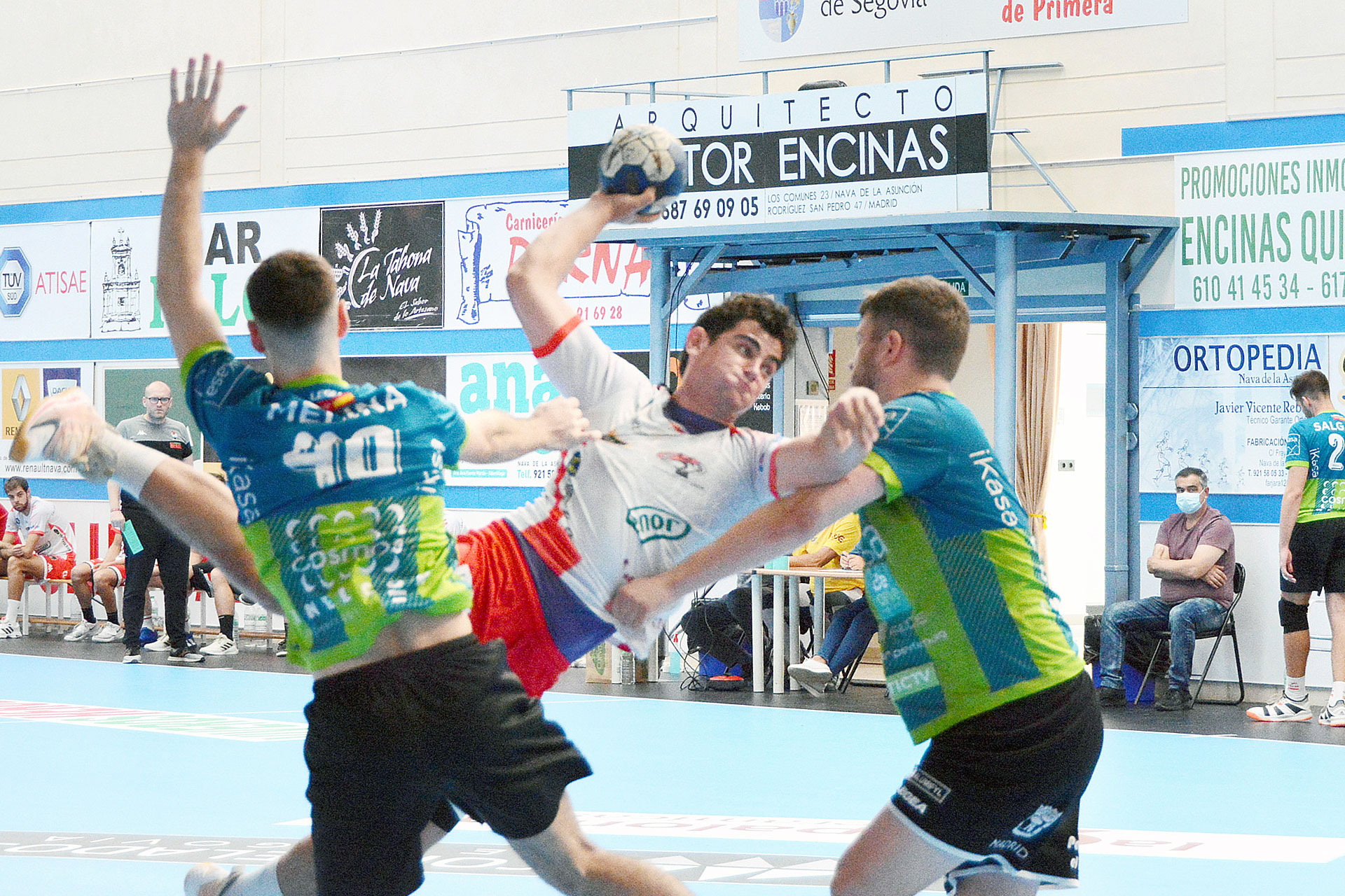 balonmano Leche Mesenor Nava Ikasa Madrid 2 balonmano Leche Mesenor Nava Ikasa Madrid 2