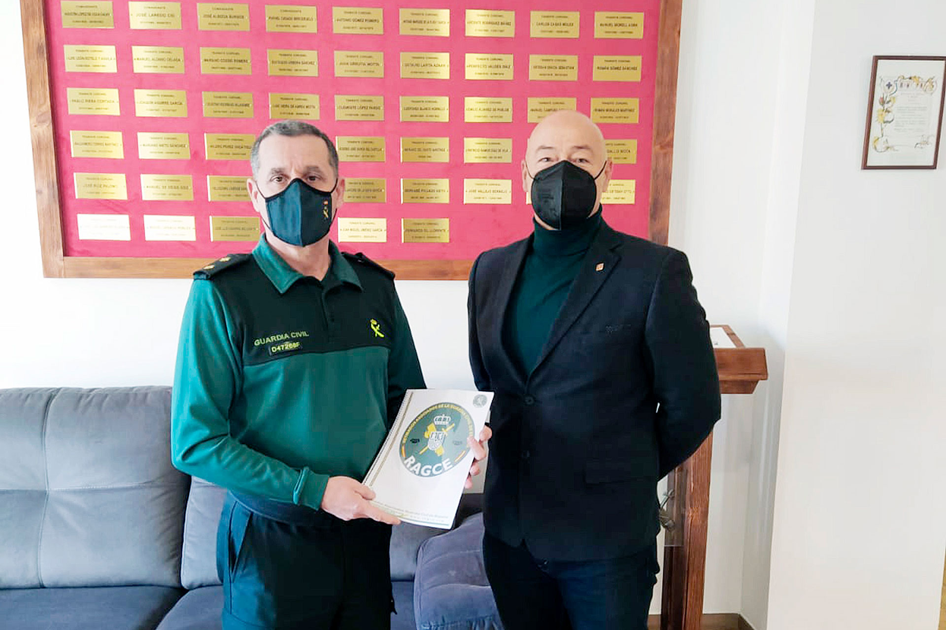 guardia civil asociacion RAGCE dossier comandancia ac5