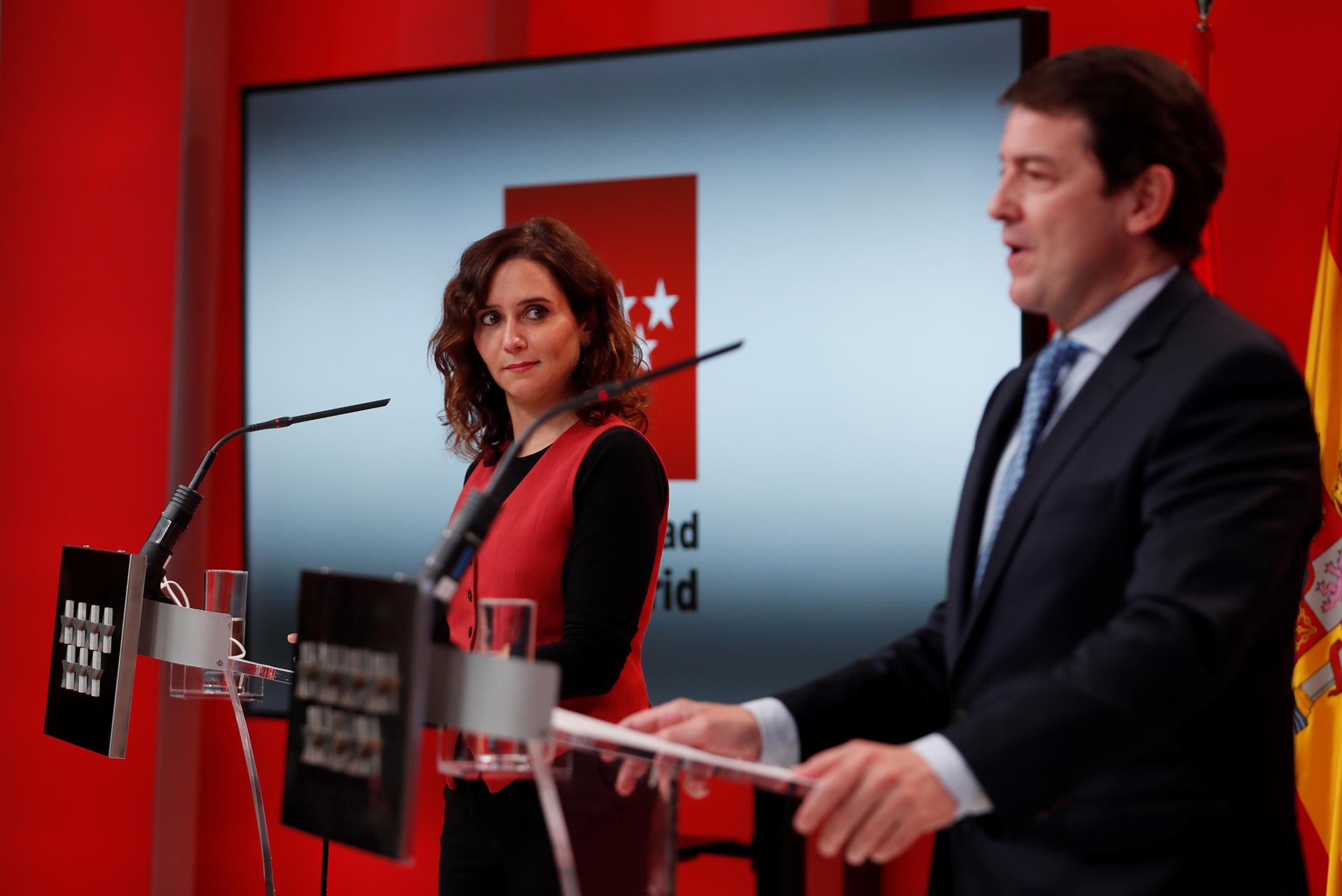 isabel diaz ayuso alfonso fernandez manueco