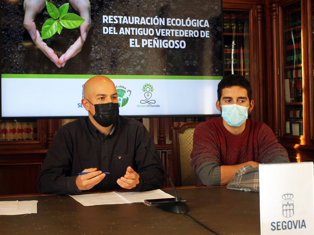 2021 12 03 Reforestacion antiguo vertedero Penigoso y plantacion colectiva