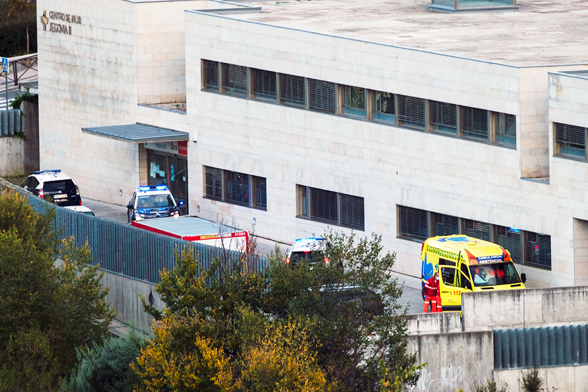 Centro Salud Segovia III San Lorenzo Policia Local Suceso KAM6713