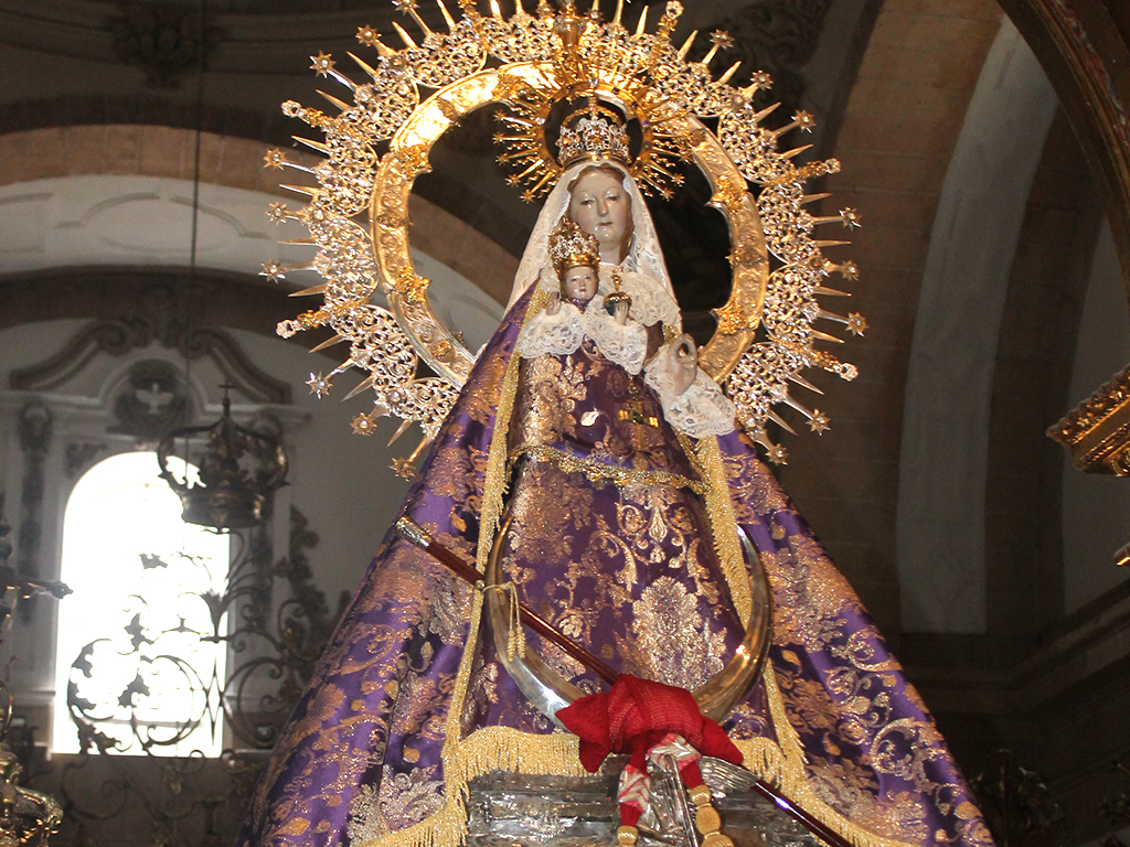 La imagen de La Fuencisla puede ser vista en su camarin