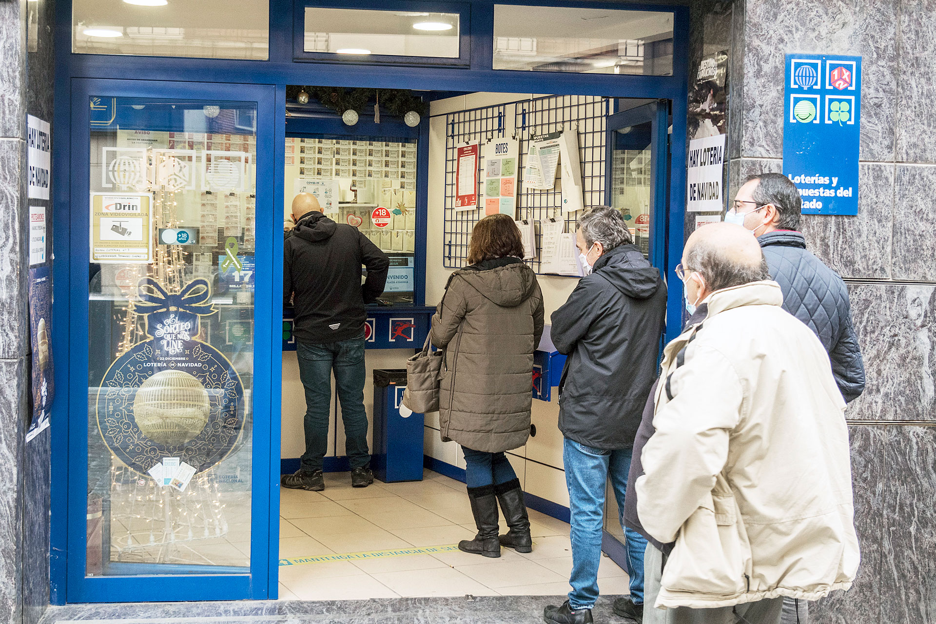 Los segovianos confían en el ‘Gordo’ de Navidad 1 Loteria Navidad Administracion 7 KAM3677