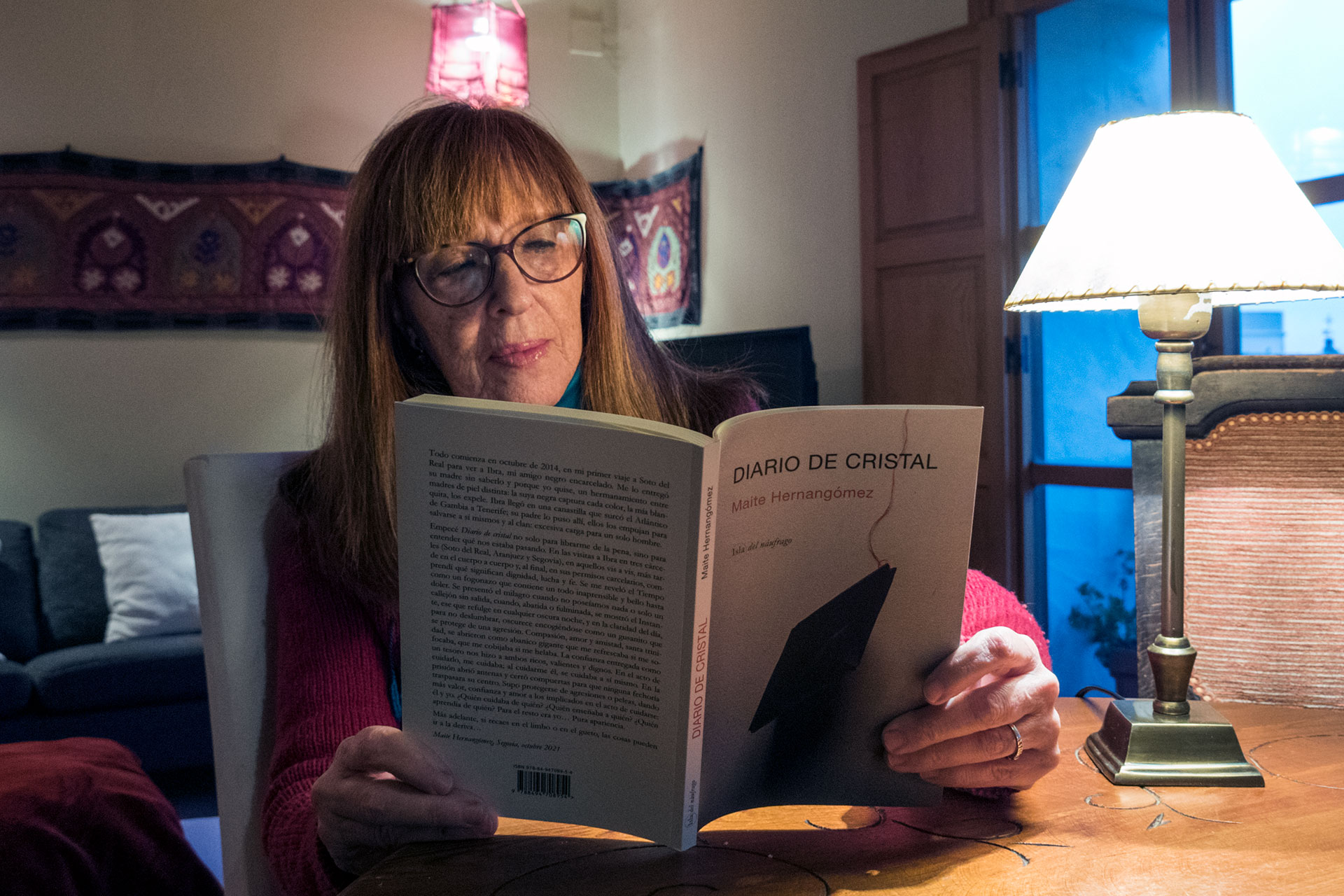 Maite Hernangomez Libro Diario Cristal KAM2834