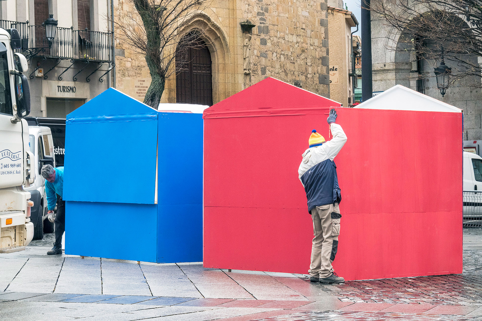 Navidad Mercadillo Instalacion KAM3014