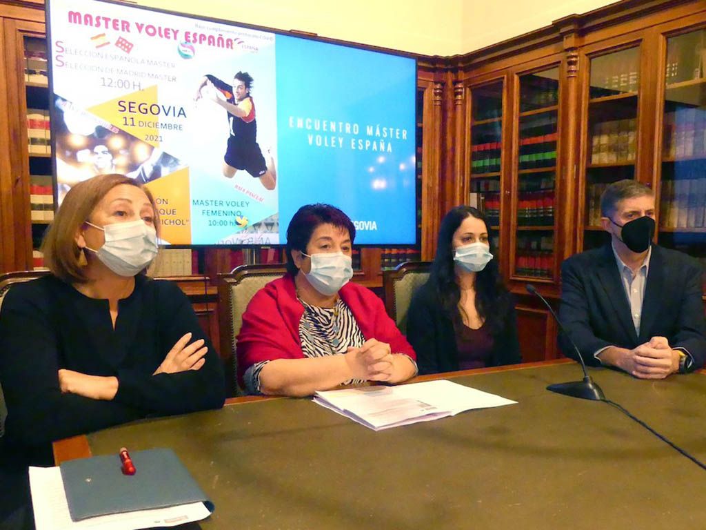 Presentacion Encuentro Máster Voley España