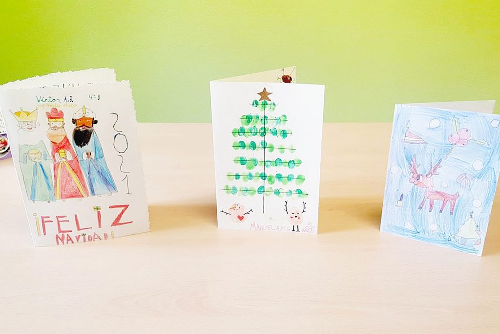 ampa martin chico tarjetas navidad