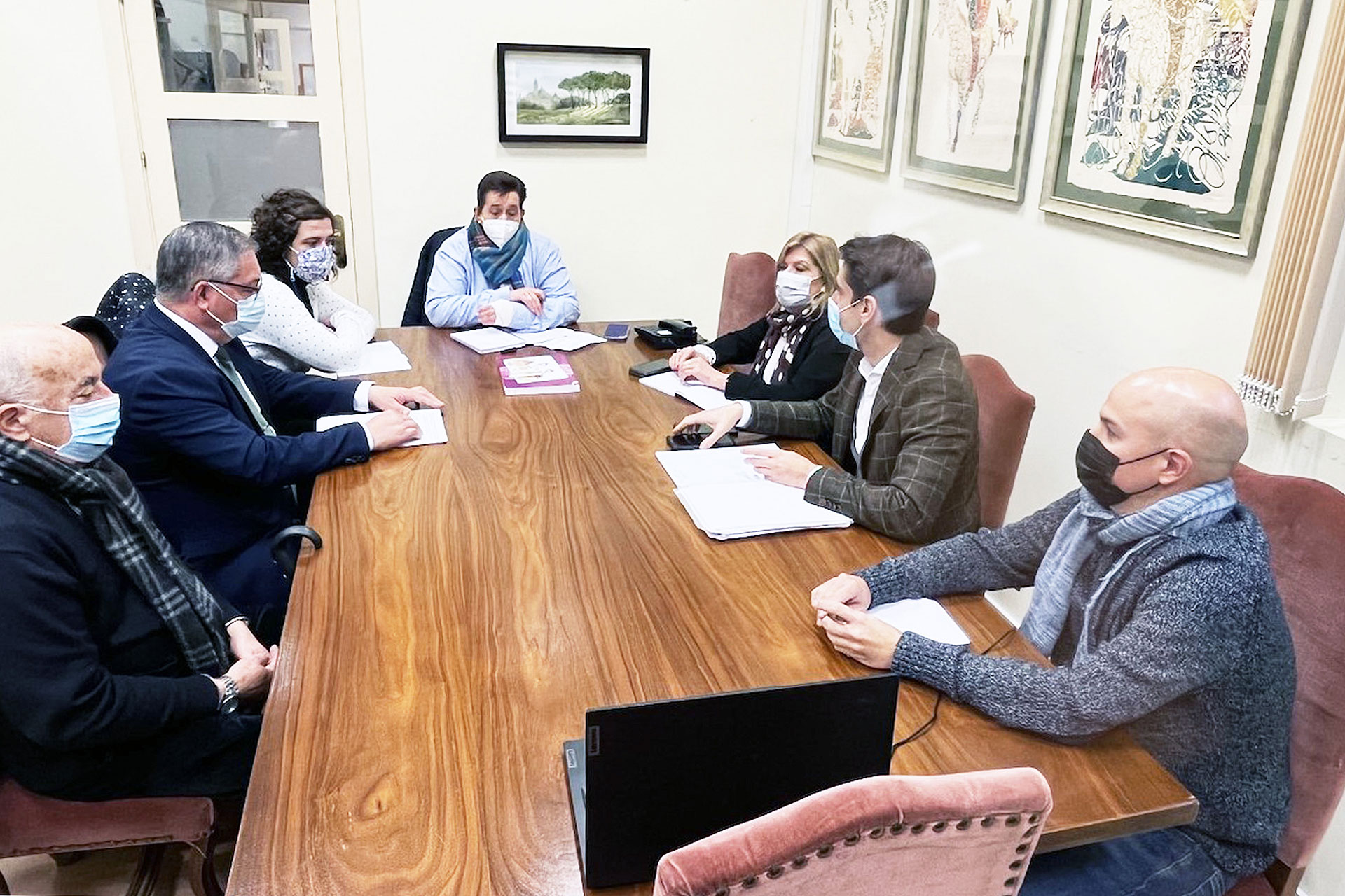 ayuntamiento reunion vecinos santa eulalia carril bici