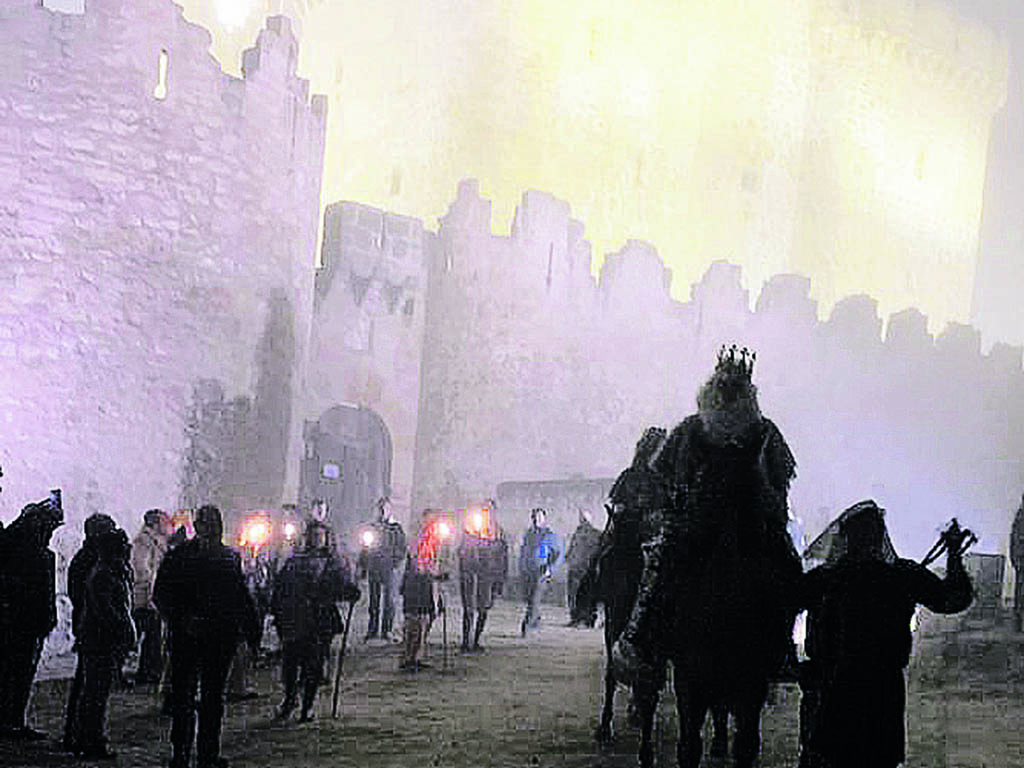 cabalgata reyes magos turegano castillo