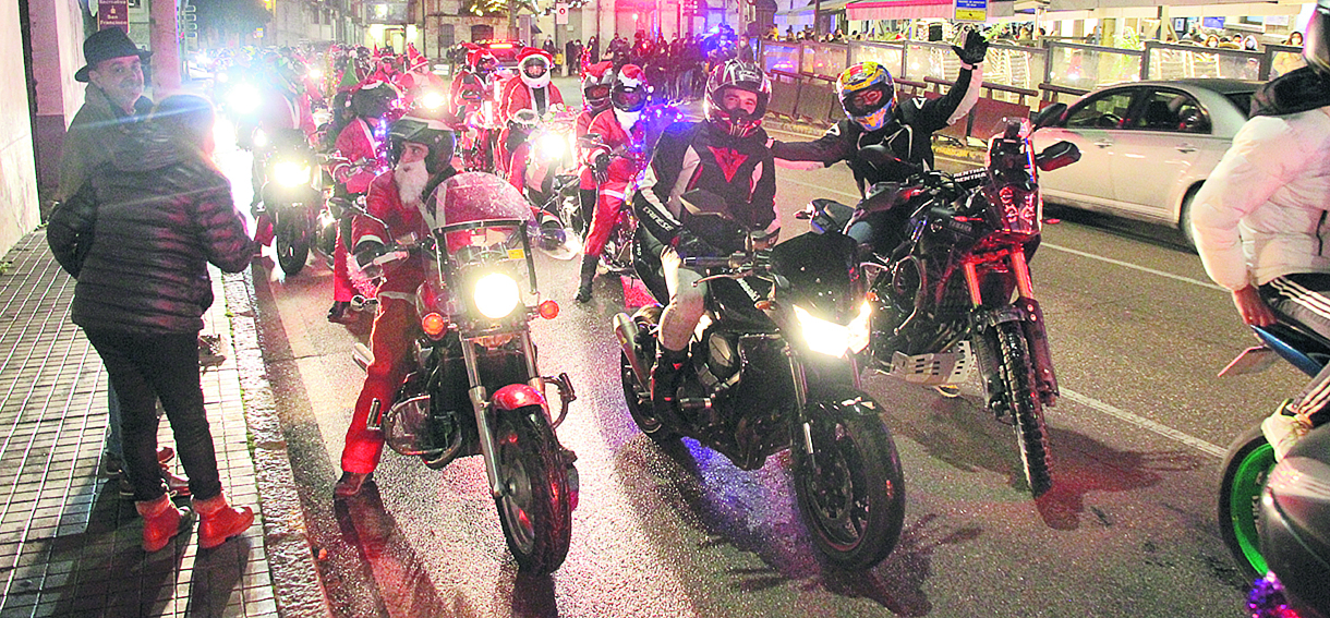 cuellar motos papa noel