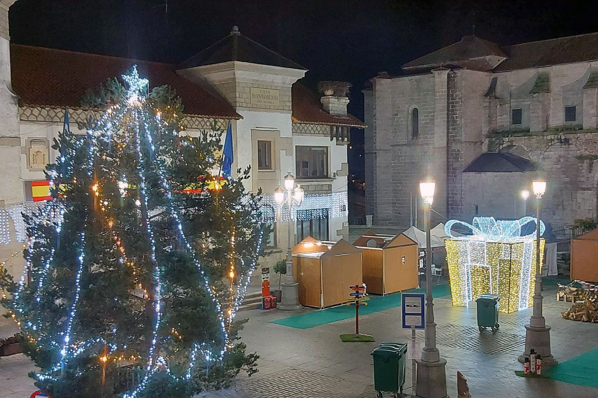 el espinar navidad luces ayuntamiento