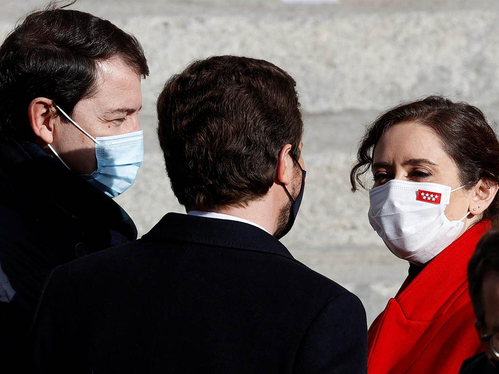 Casado, Egea y Ayuso arroparán a Mañueco en el congreso en León 1 manueco casado ayuso