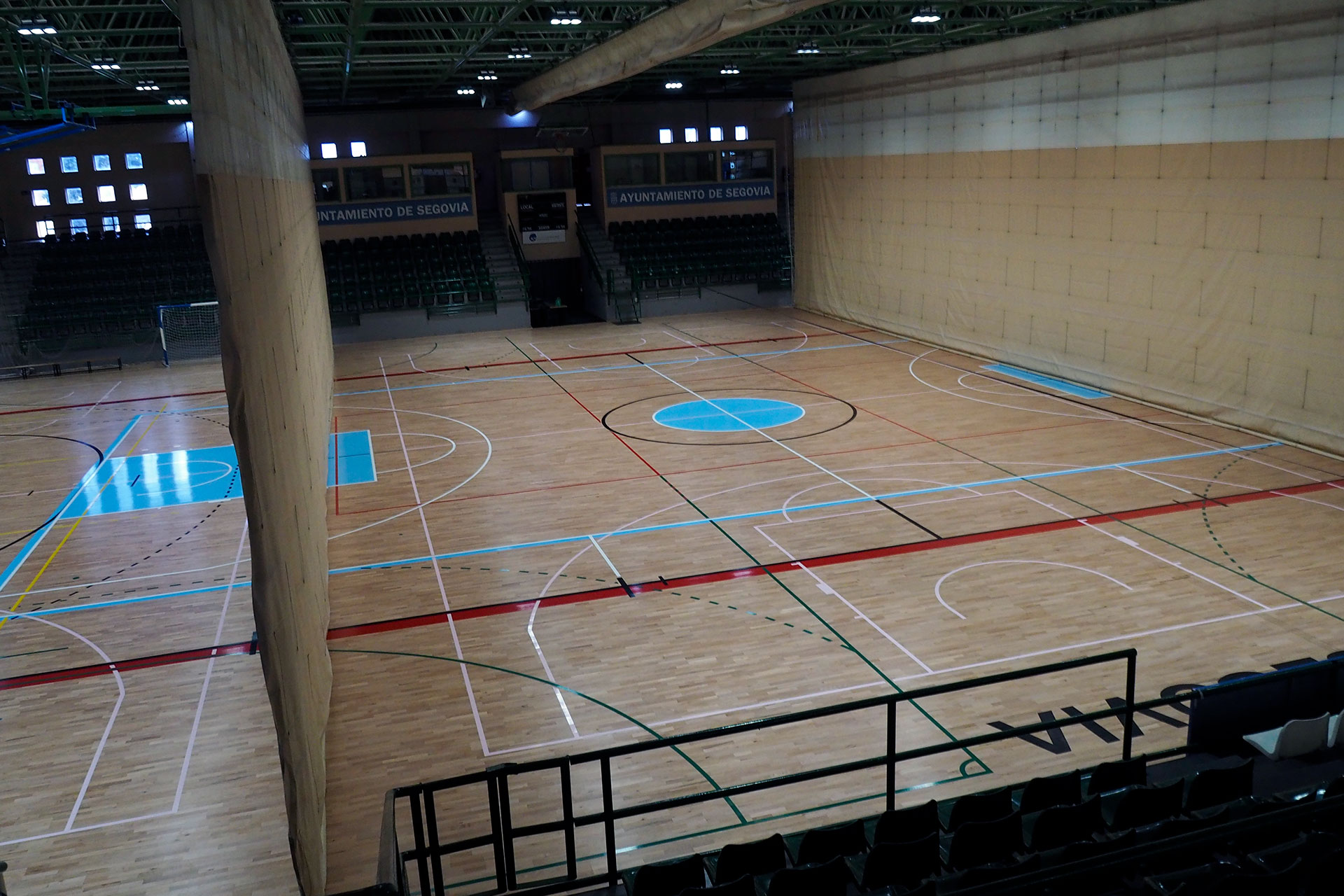 El Covid se instala en el deporte 1 pabellon pedro delgado