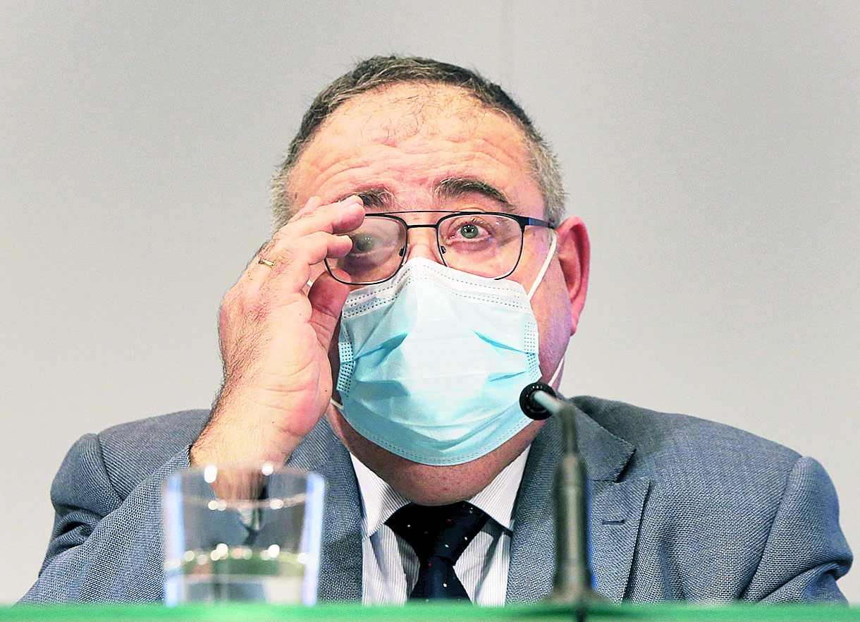 El consejero de Sanidad, Alejandro Vázquez. / ICAL