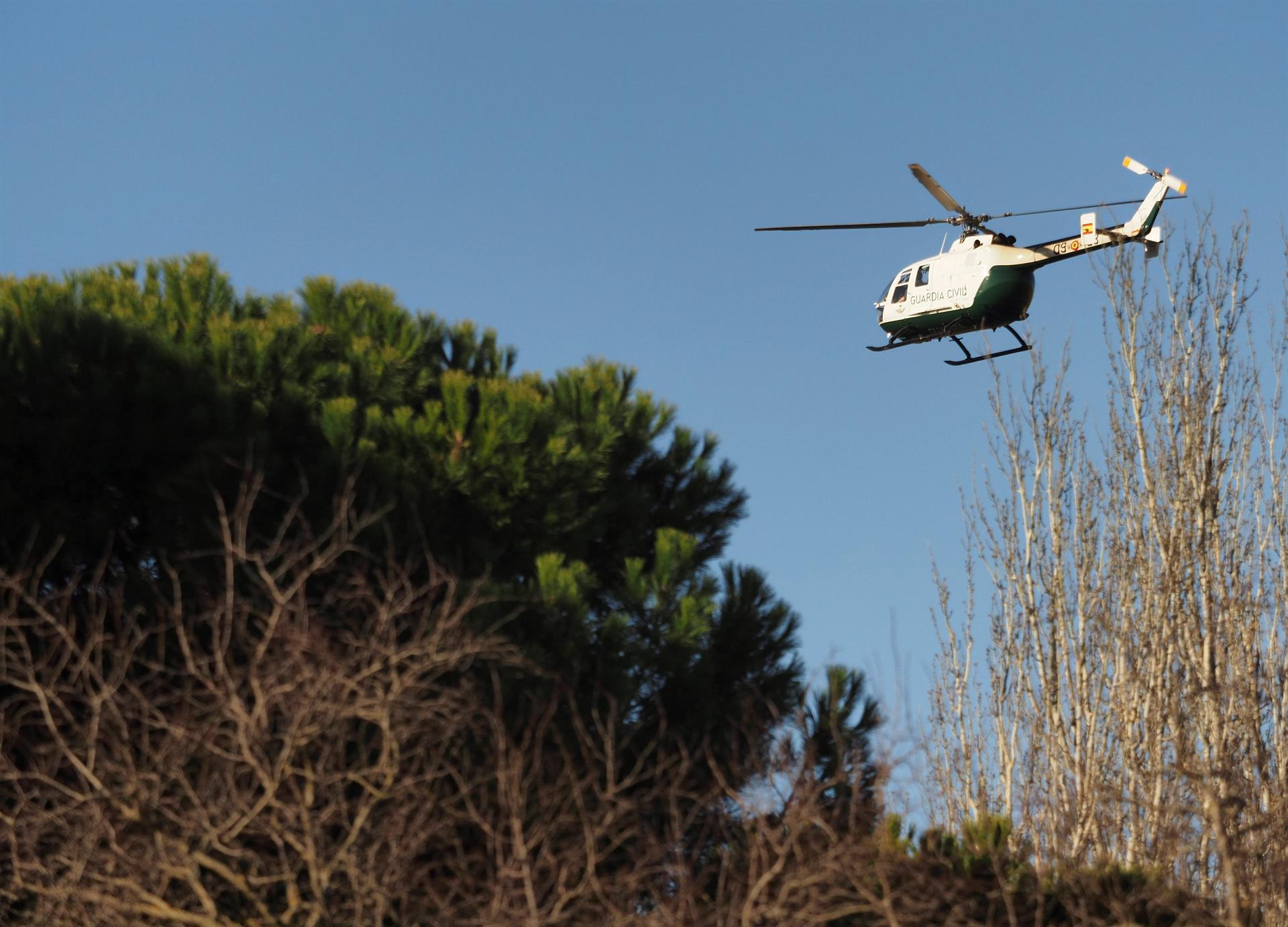 Búsqueda de Esther López, de 35 años, de cuyo paradero no se sabe nada en Traspinedo (Valladolid) desde el 12 de enero. EFE/ Raúl García